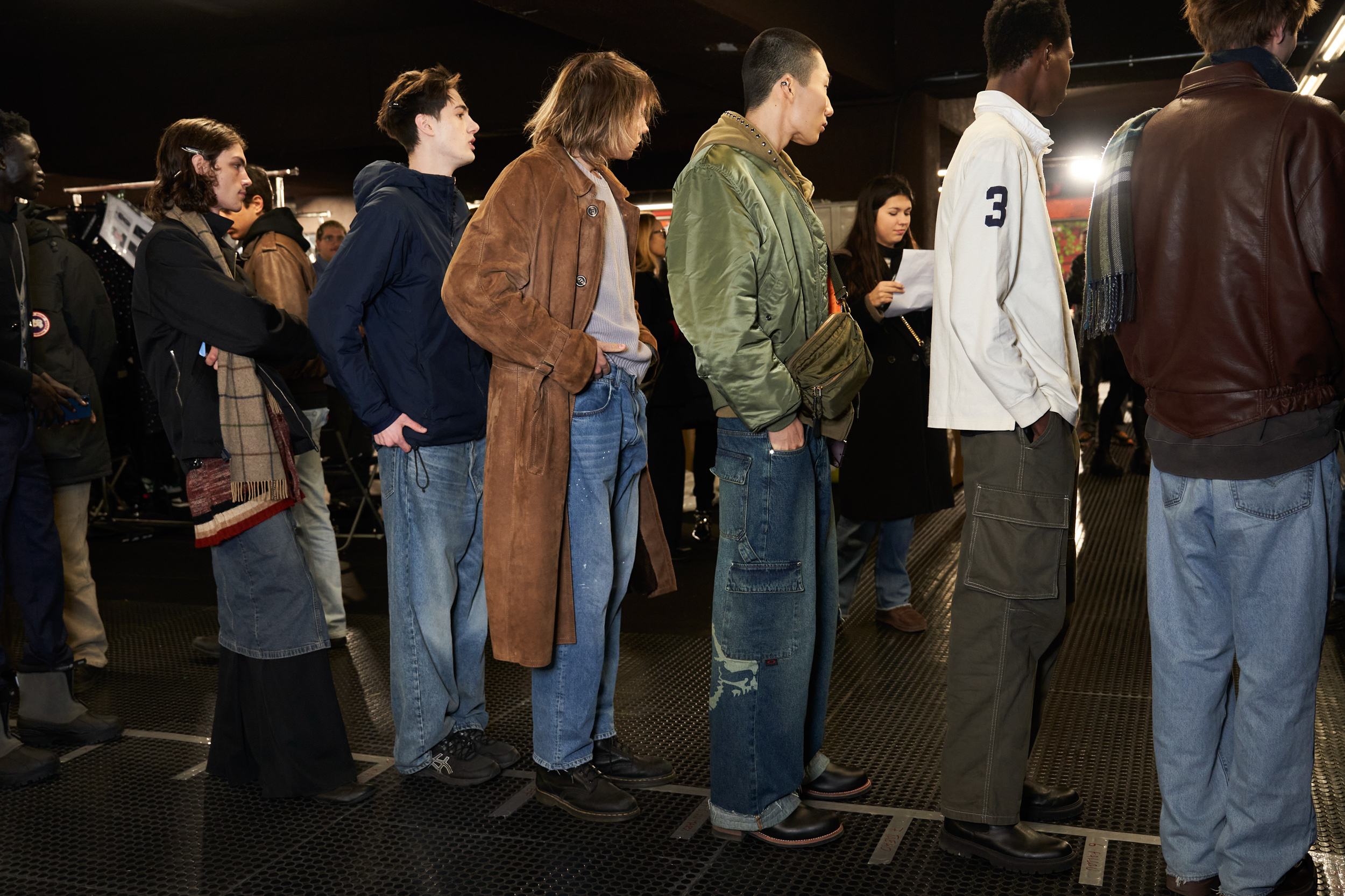 Msgm Fall 2024 Men’s Fashion Show Backstage