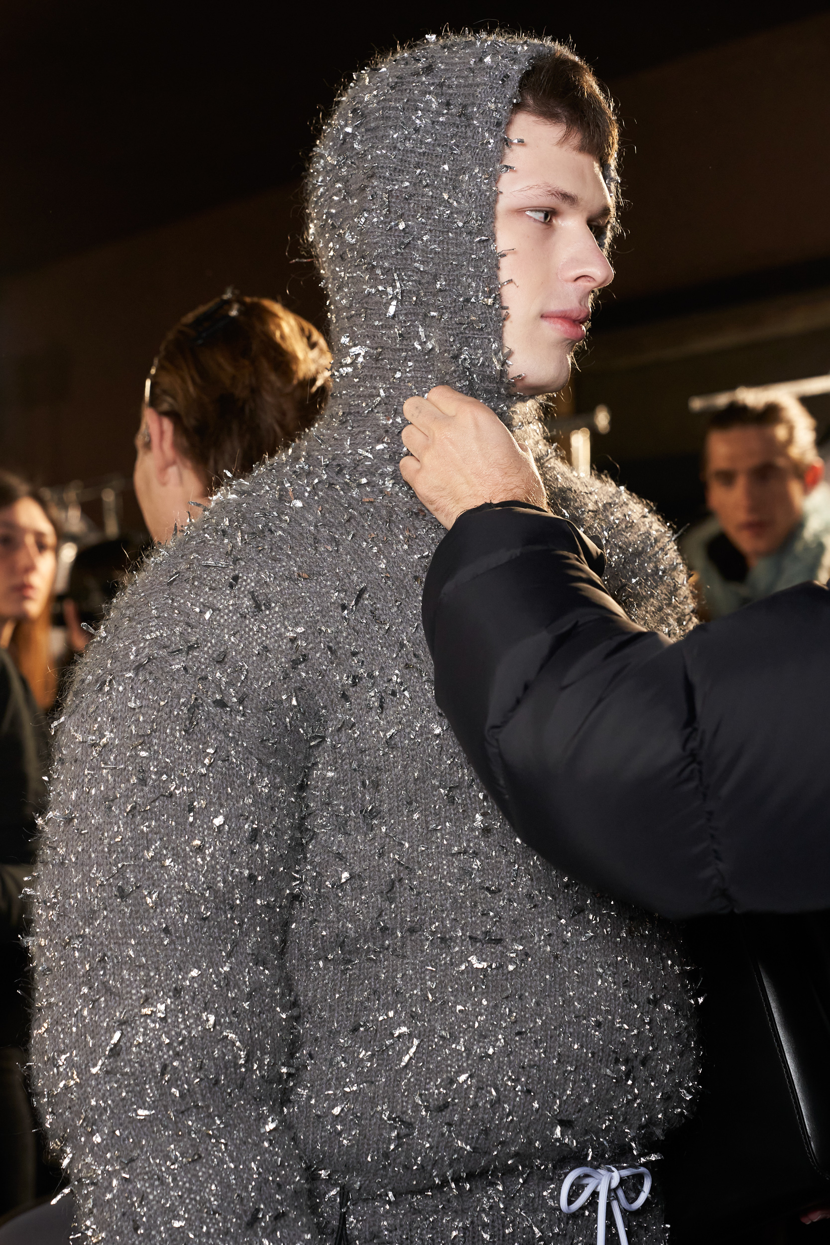 Msgm Fall 2024 Men’s Fashion Show Backstage