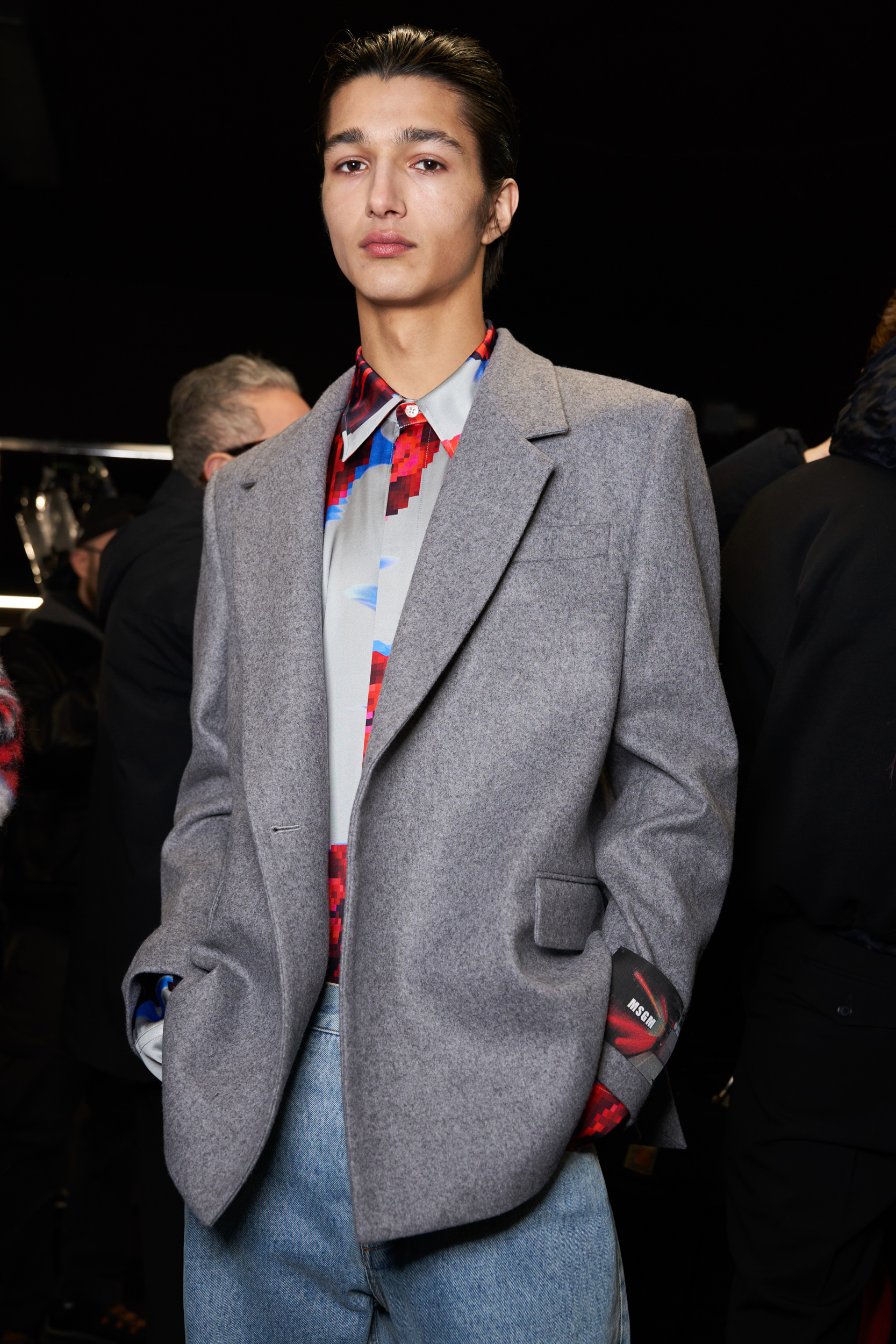 Msgm Fall 2024 Men’s Fashion Show Backstage