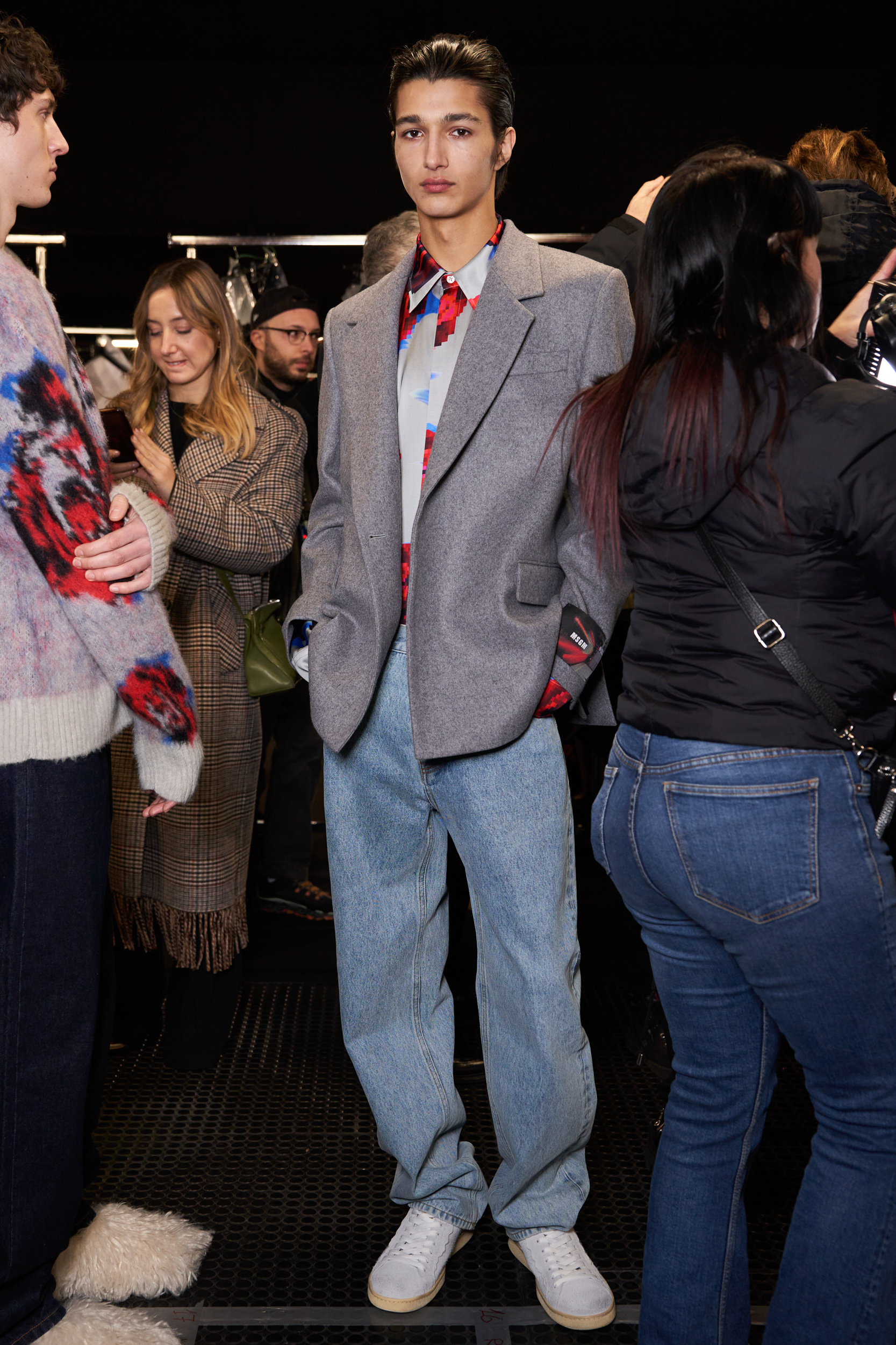 Msgm Fall 2024 Men’s Fashion Show Backstage