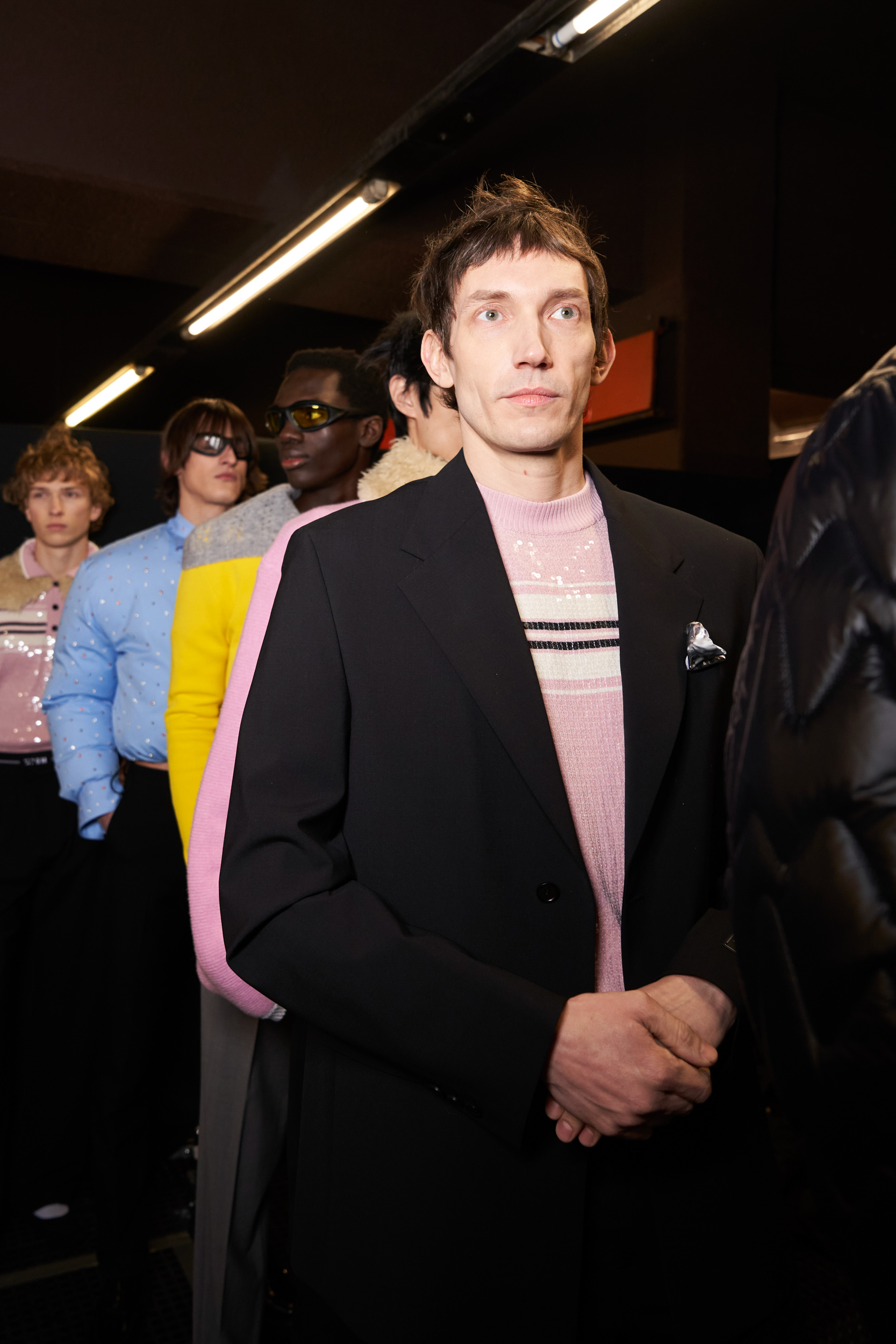 Msgm Fall 2024 Men’s Fashion Show Backstage