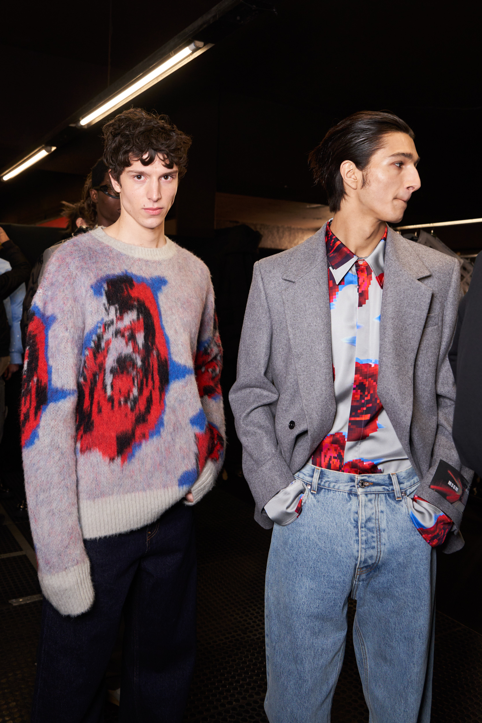 Msgm Fall 2024 Men’s Fashion Show Backstage