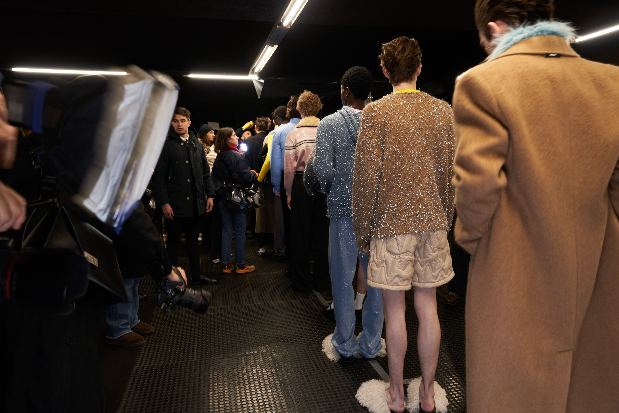 Msgm Fall 2024 Men’s Fashion Show Backstage