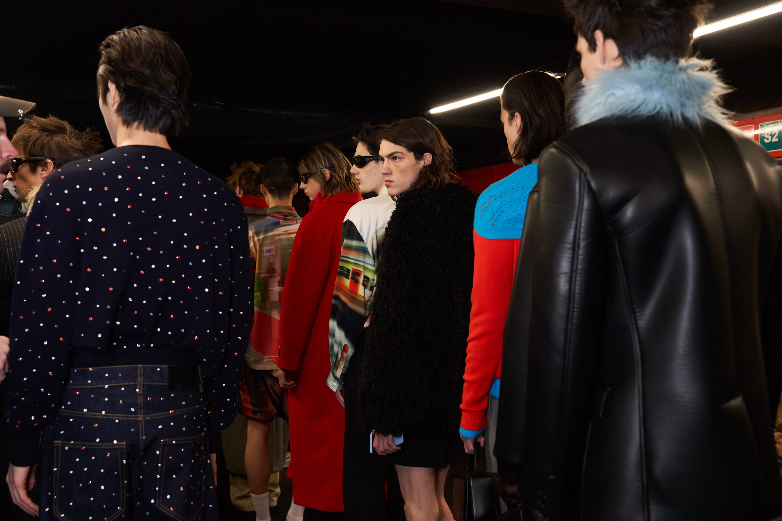 Msgm Fall 2024 Men’s Fashion Show Backstage