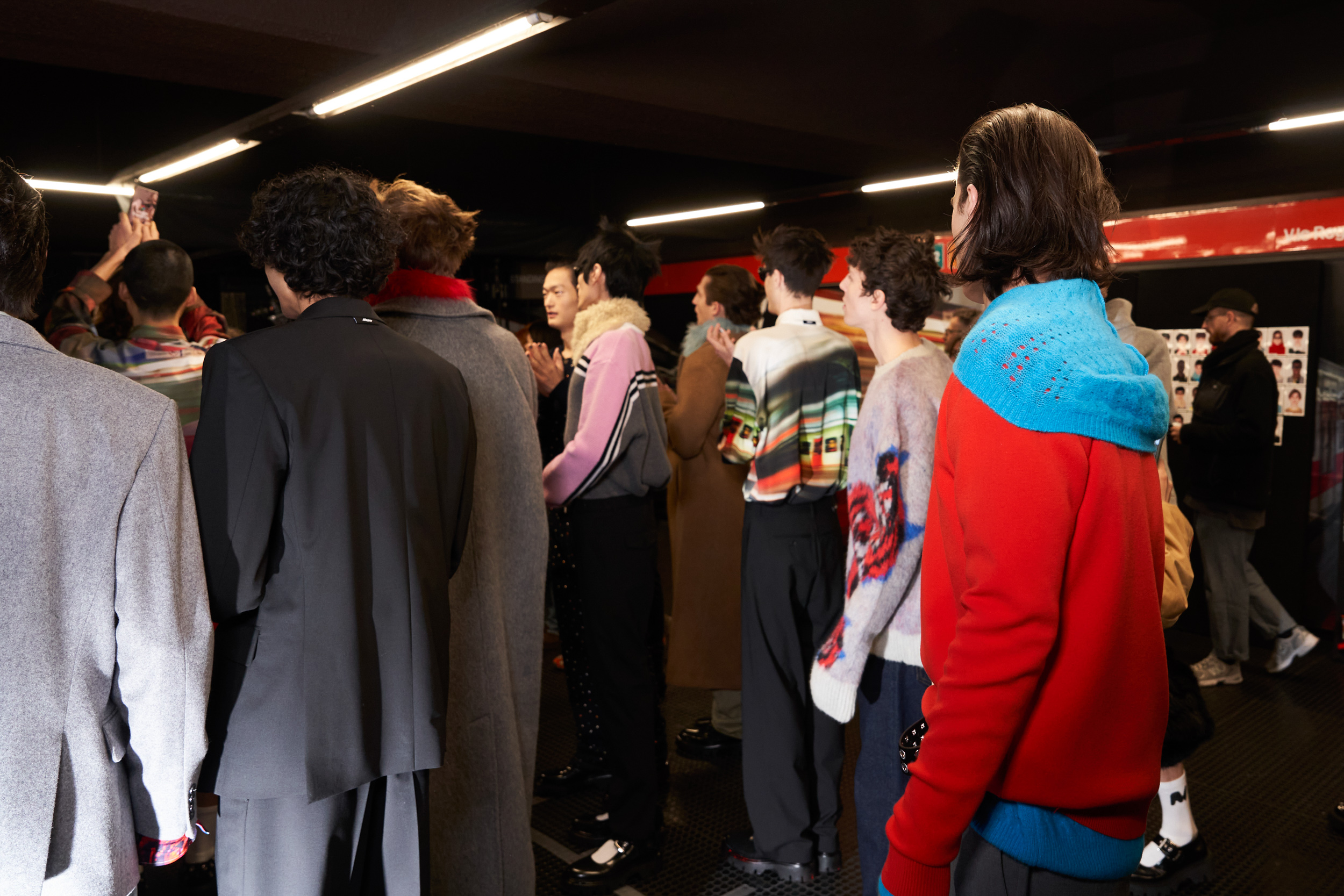 Msgm Fall 2024 Men’s Fashion Show Backstage