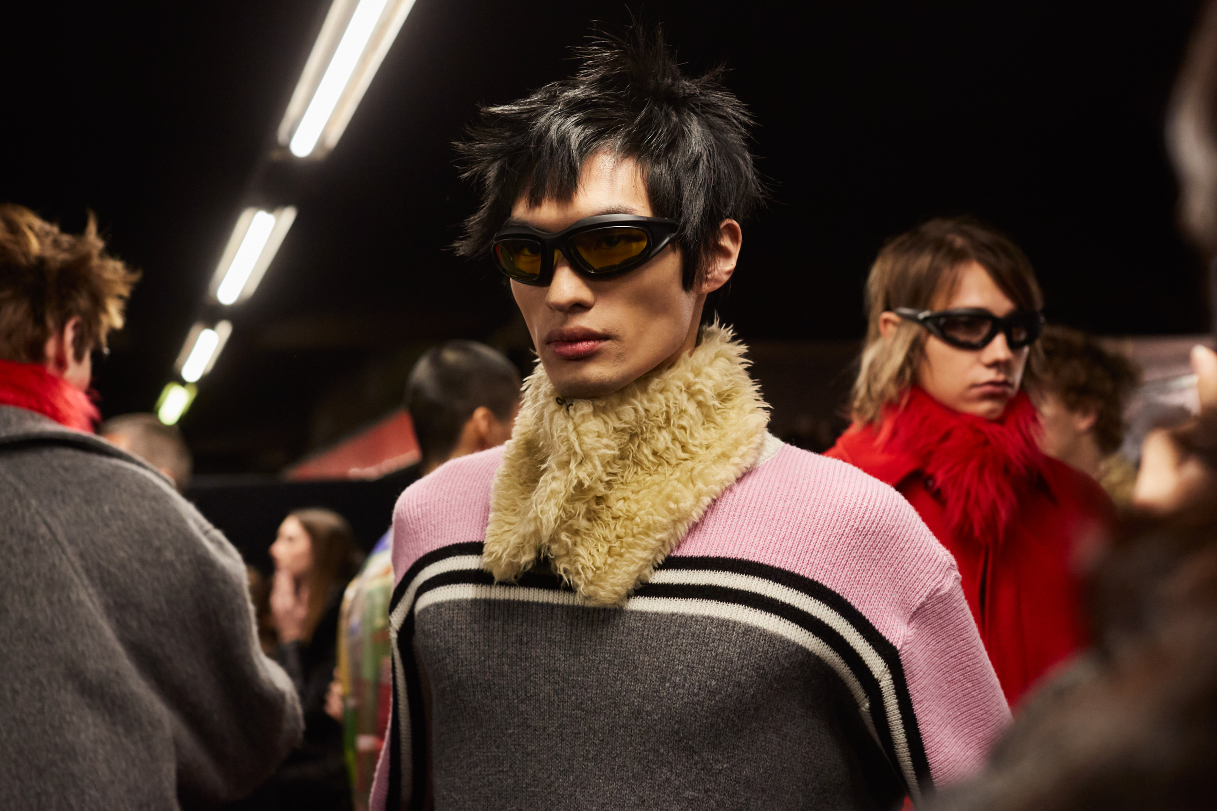 Msgm Fall 2024 Men’s Fashion Show Backstage