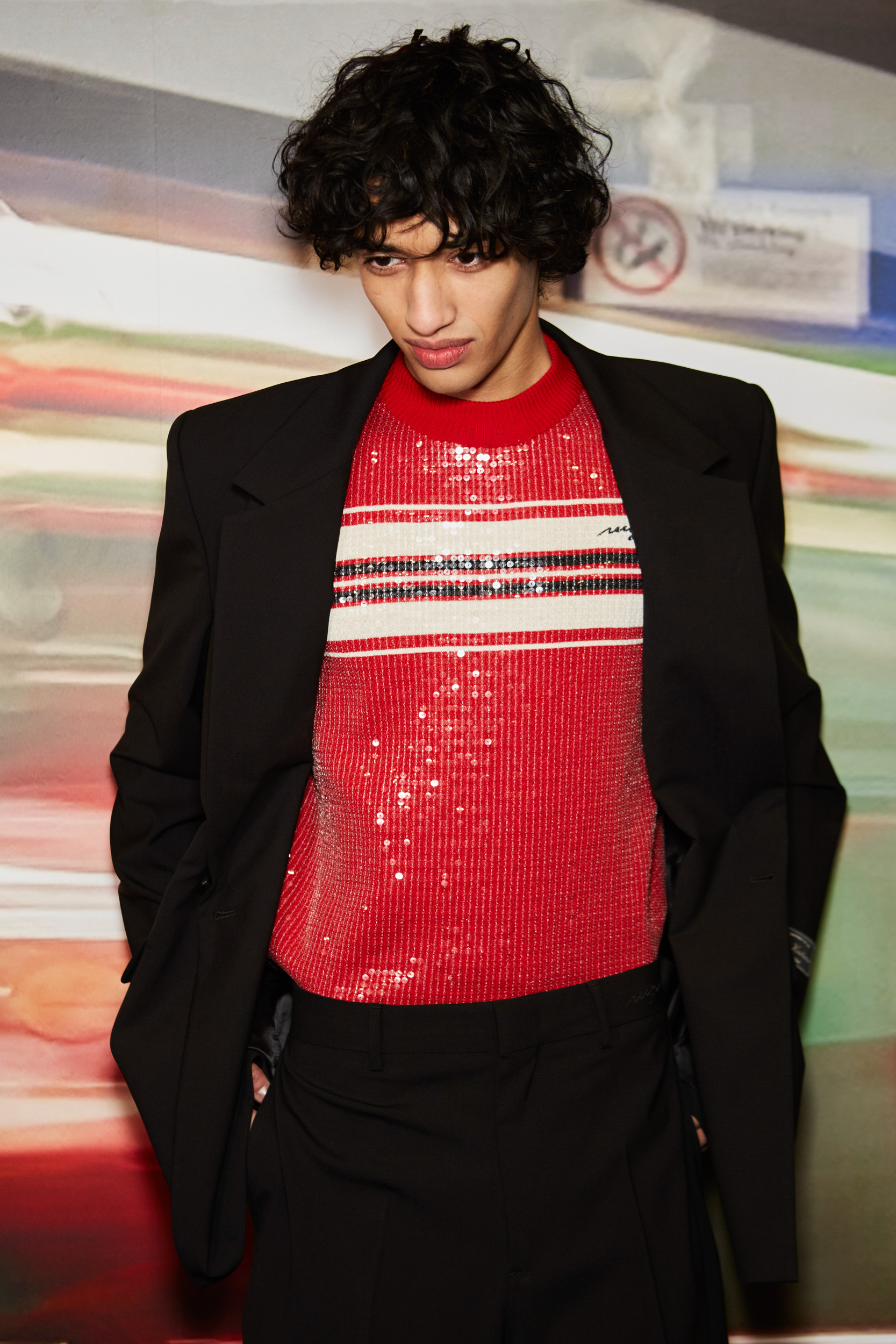 Msgm Fall 2024 Men’s Fashion Show Backstage