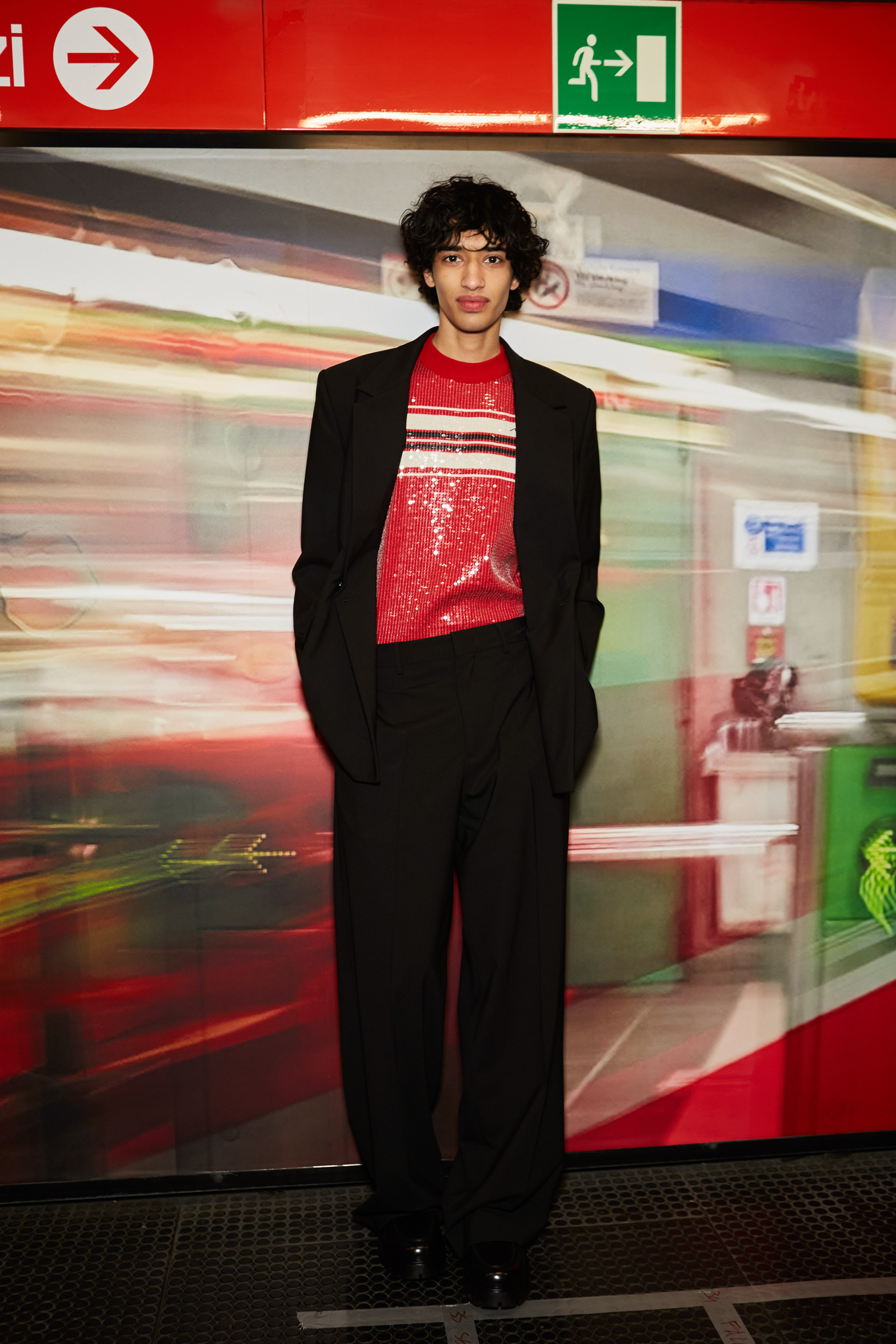 Msgm Fall 2024 Men’s Fashion Show Backstage