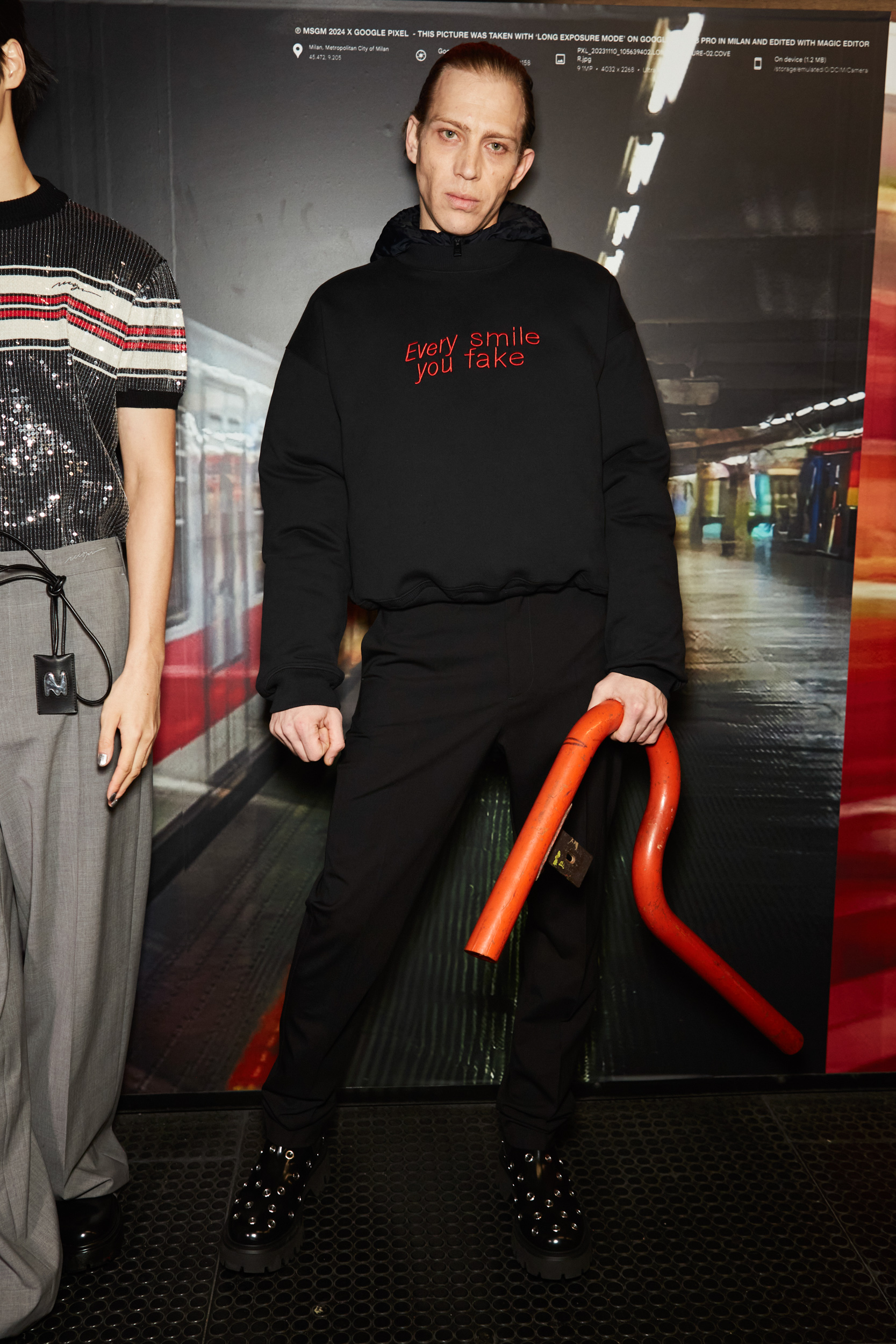 Msgm Fall 2024 Men’s Fashion Show Backstage