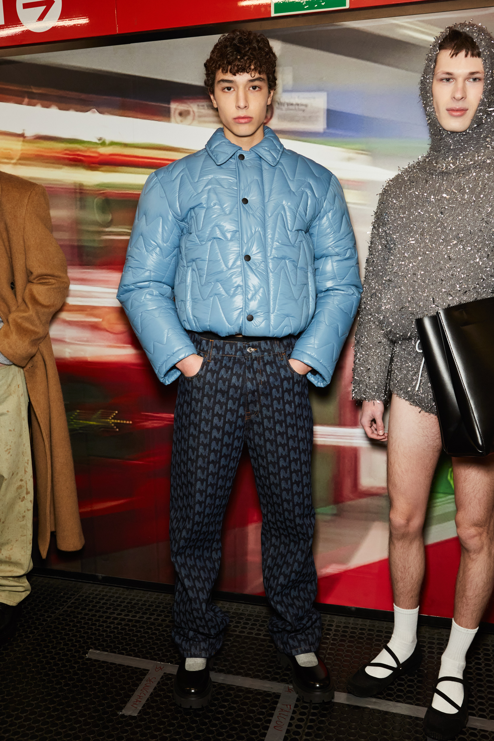 Msgm Fall 2024 Men’s Fashion Show Backstage