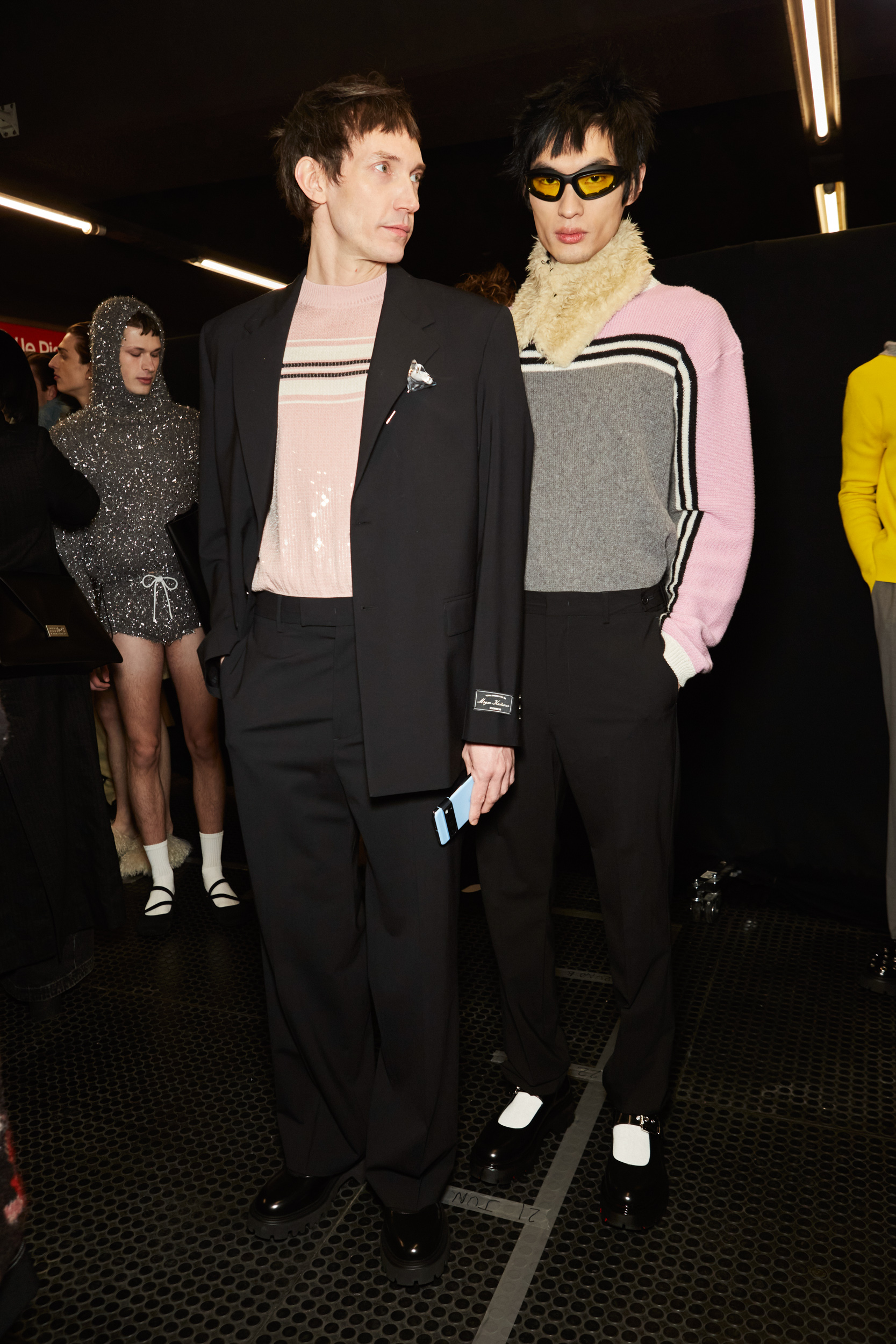 Msgm Fall 2024 Men’s Fashion Show Backstage