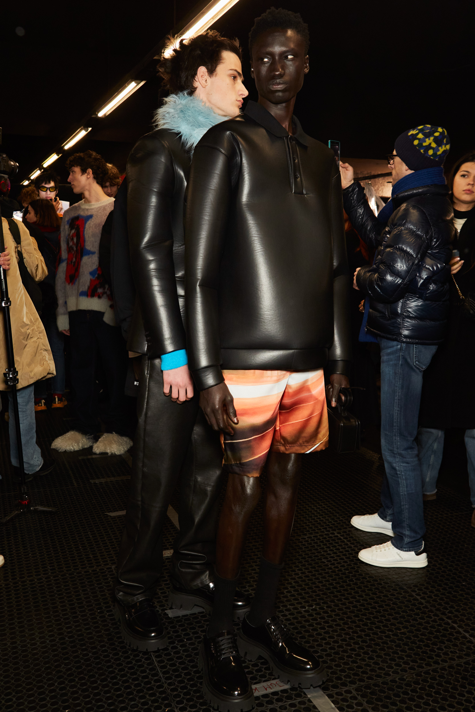 Msgm Fall 2024 Men’s Fashion Show Backstage