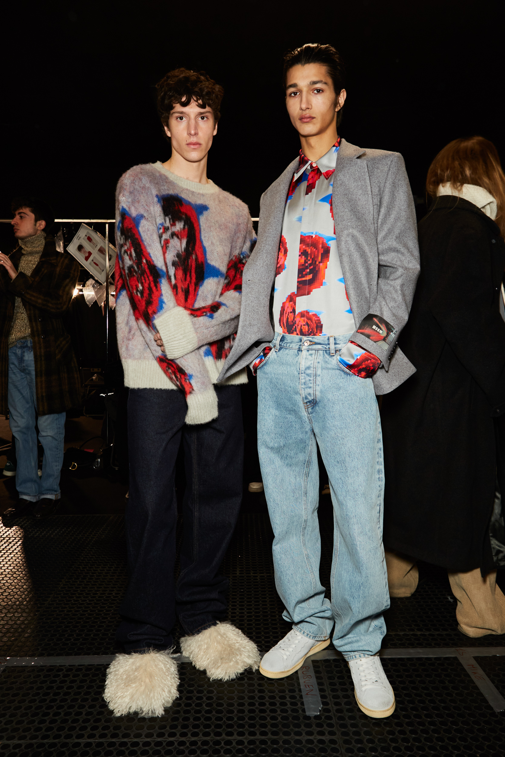 Msgm Fall 2024 Men’s Fashion Show Backstage