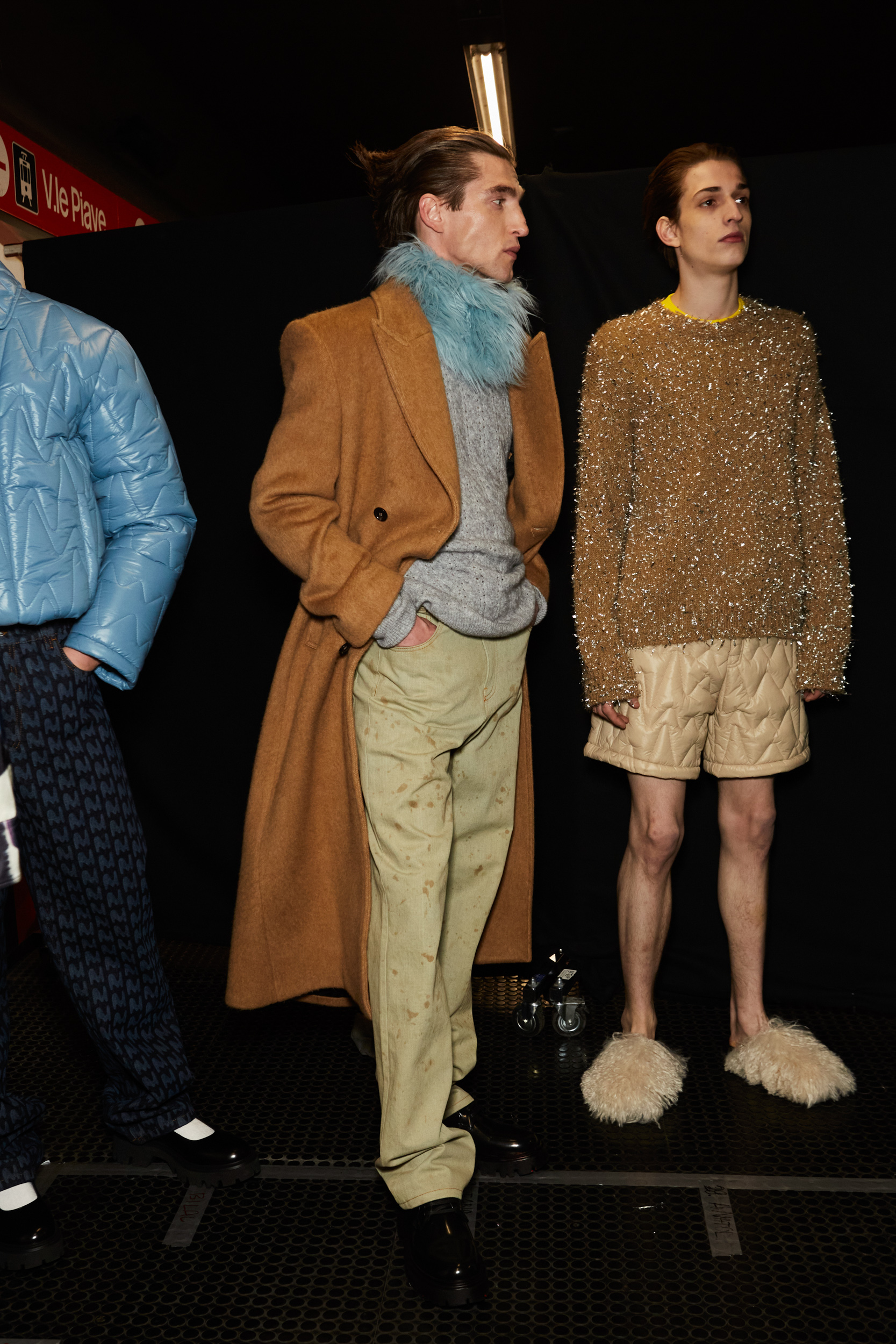 Msgm Fall 2024 Men’s Fashion Show Backstage