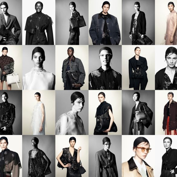 Prada Women's Spring 2024 ad campaign review header with photos by Willy Vanderperre