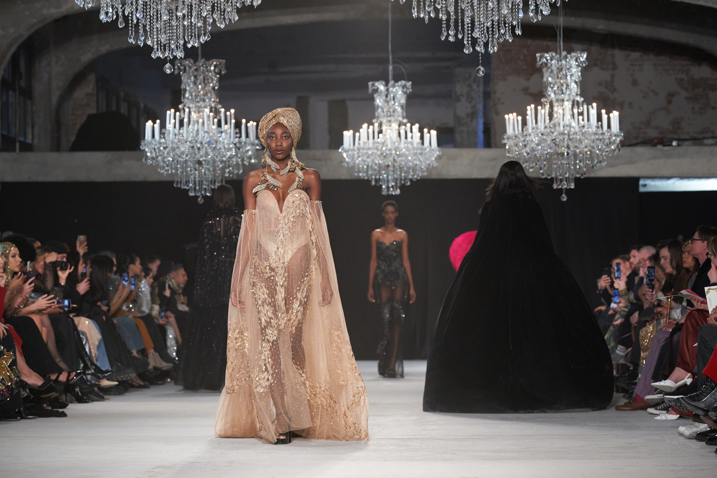 Rahul Mishra Spring 2024 Couture Fashion Show Atmosphere