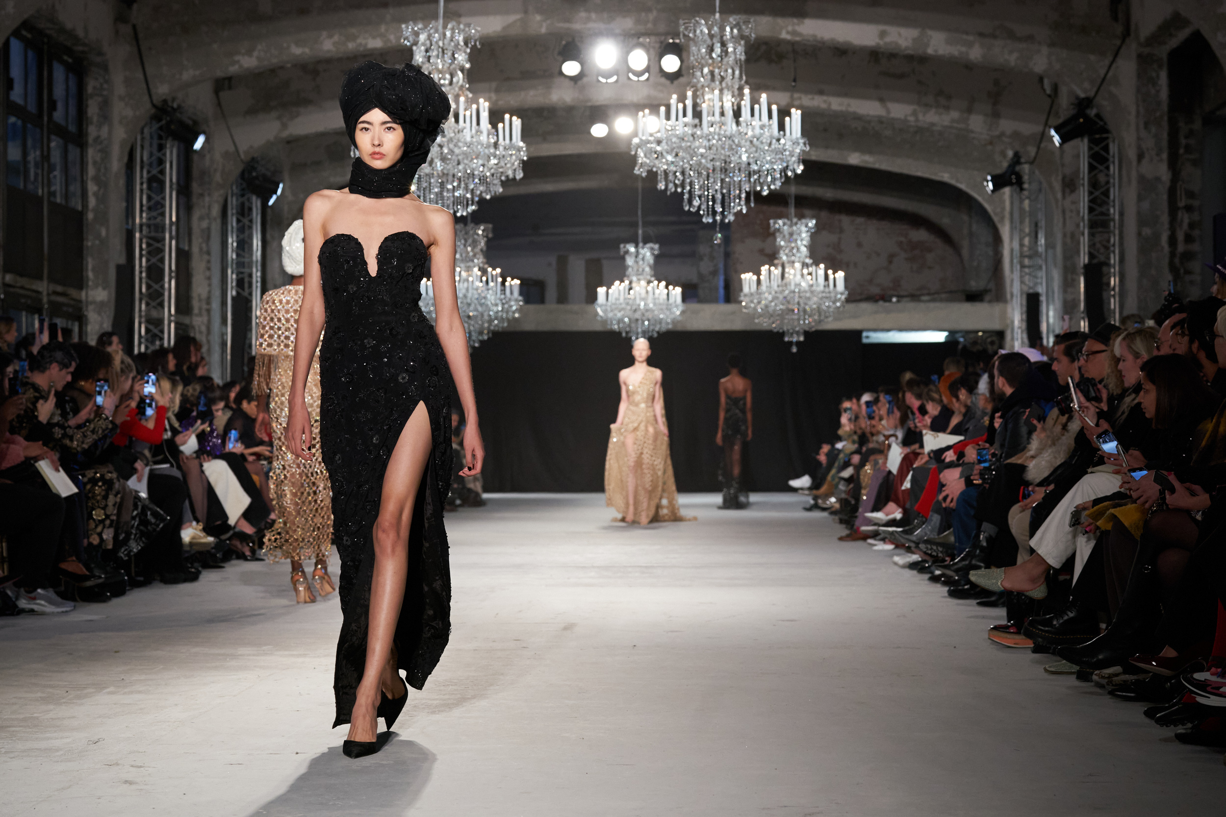 Rahul Mishra Spring 2024 Couture Fashion Show Atmosphere