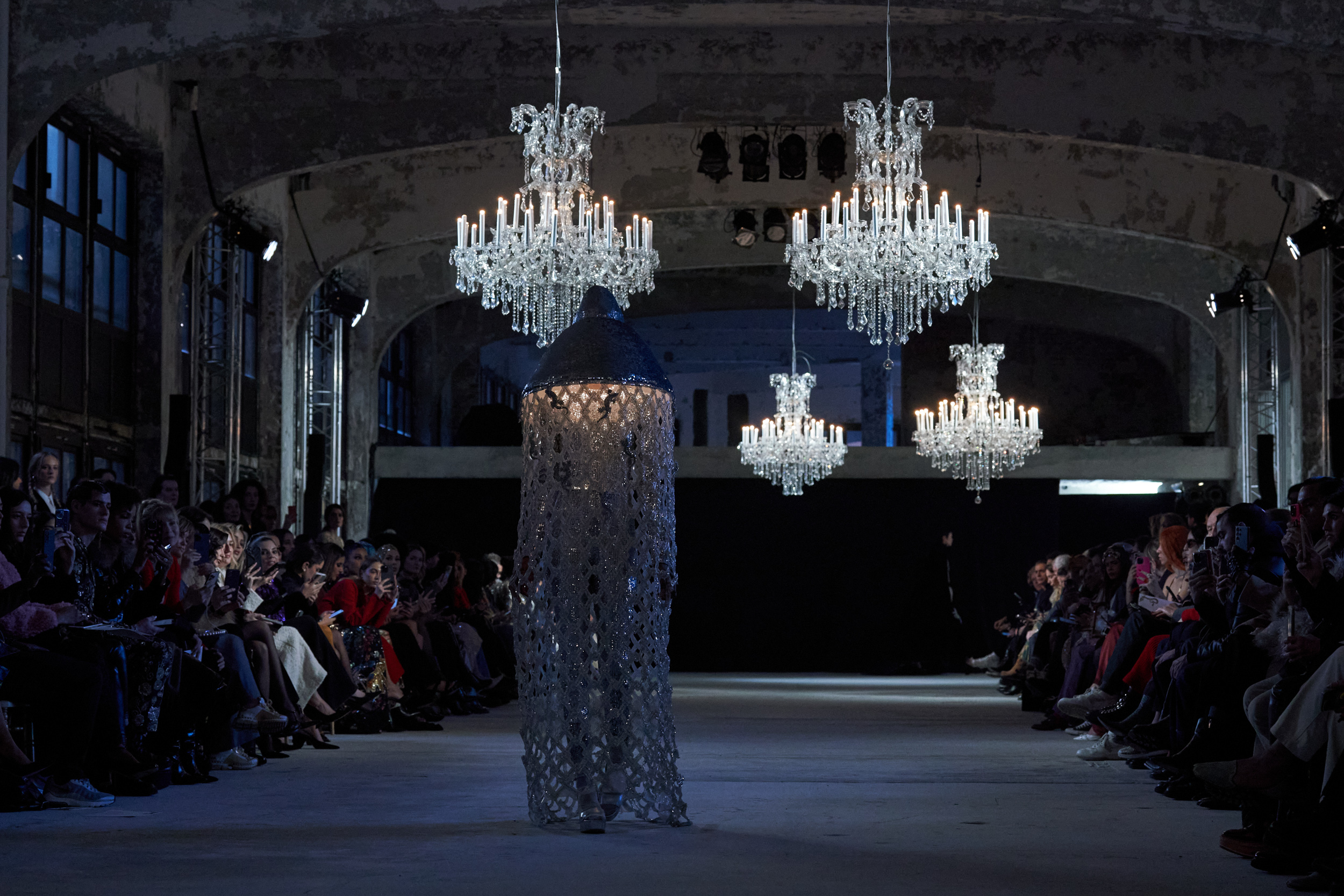 Rahul Mishra Spring 2024 Couture Fashion Show Atmosphere