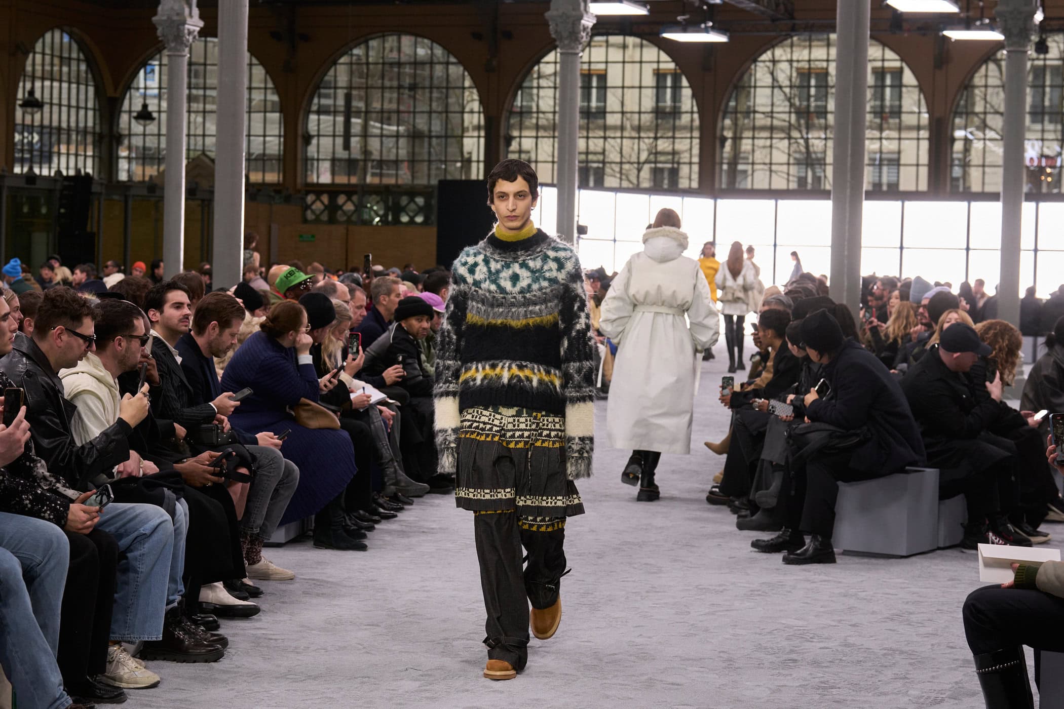 Sacai Fall 2024 Men’s Fashion Show Atmosphere