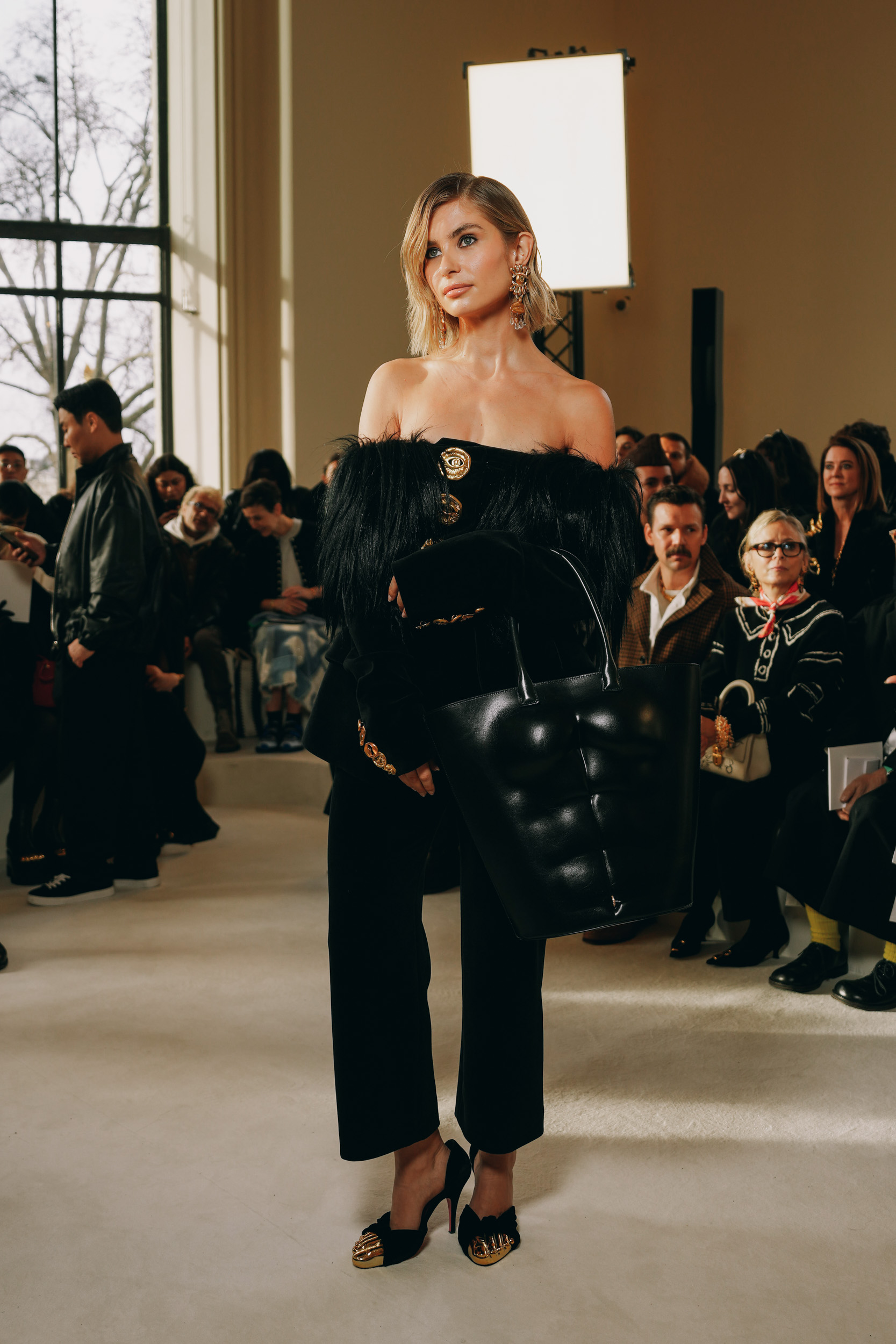 Schiaparelli Spring 2024 Couture Fashion Show Front Row