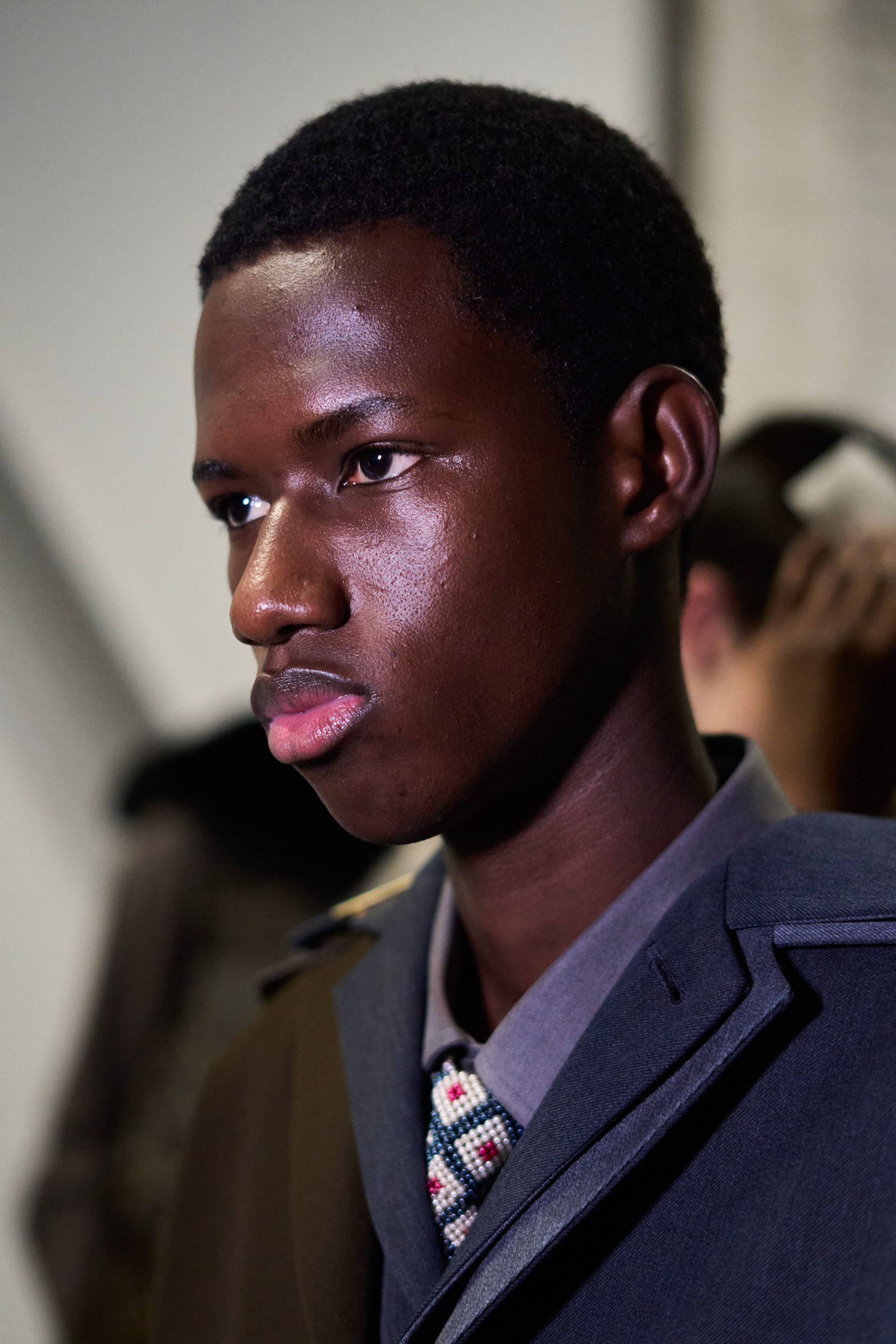 Sean Suen Fall 2024 Men’s Fashion Show Backstage