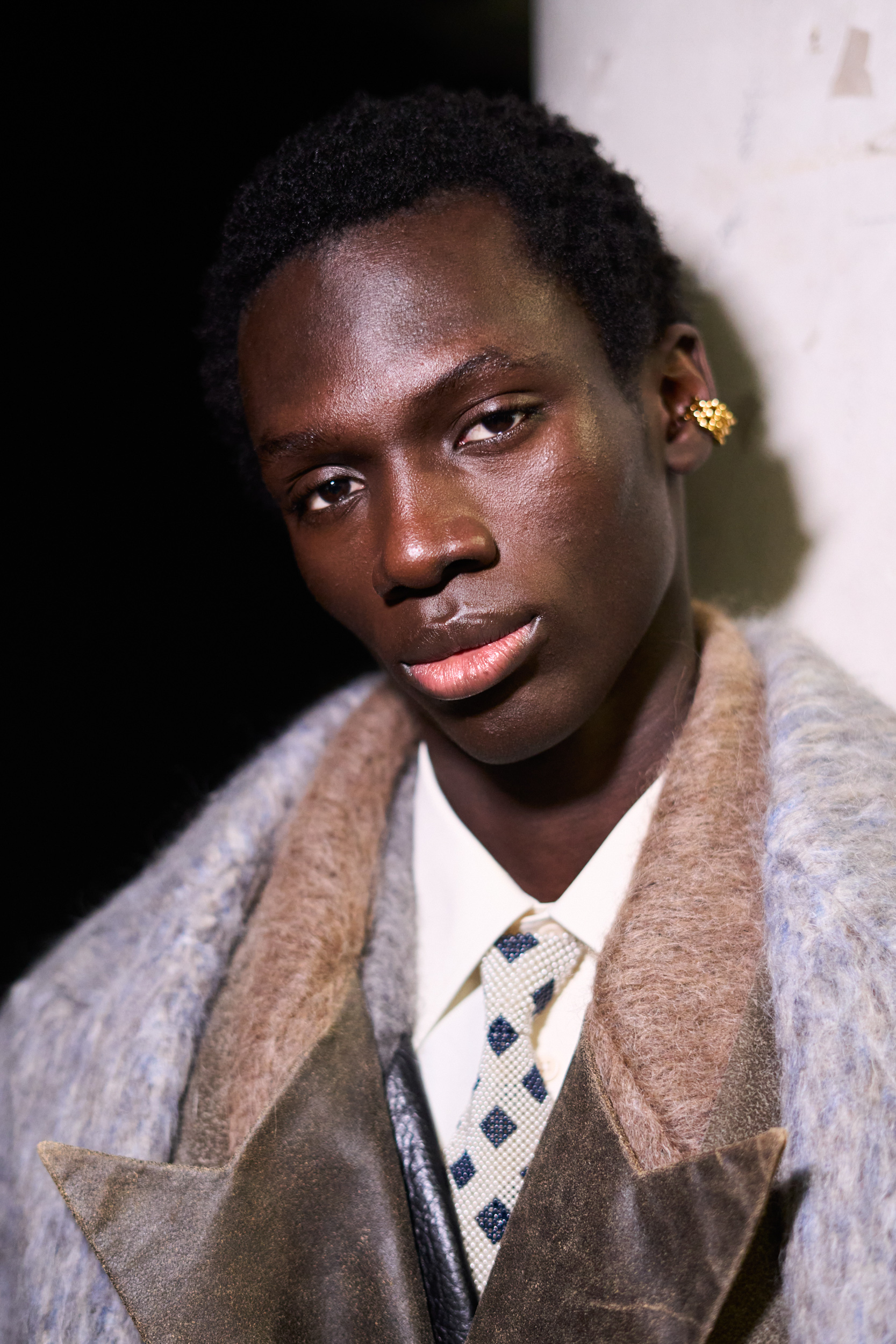 Sean Suen Fall 2024 Men’s Fashion Show Backstage