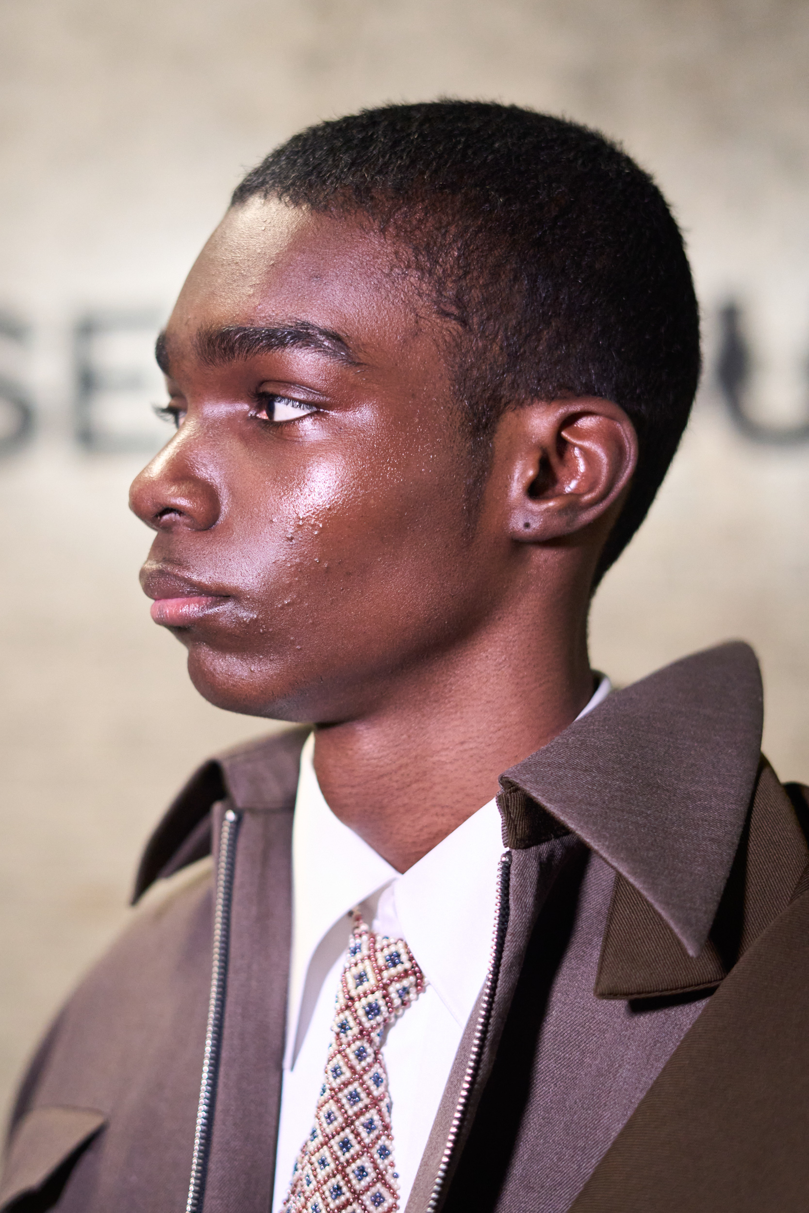 Sean Suen Fall 2024 Men’s Fashion Show Backstage