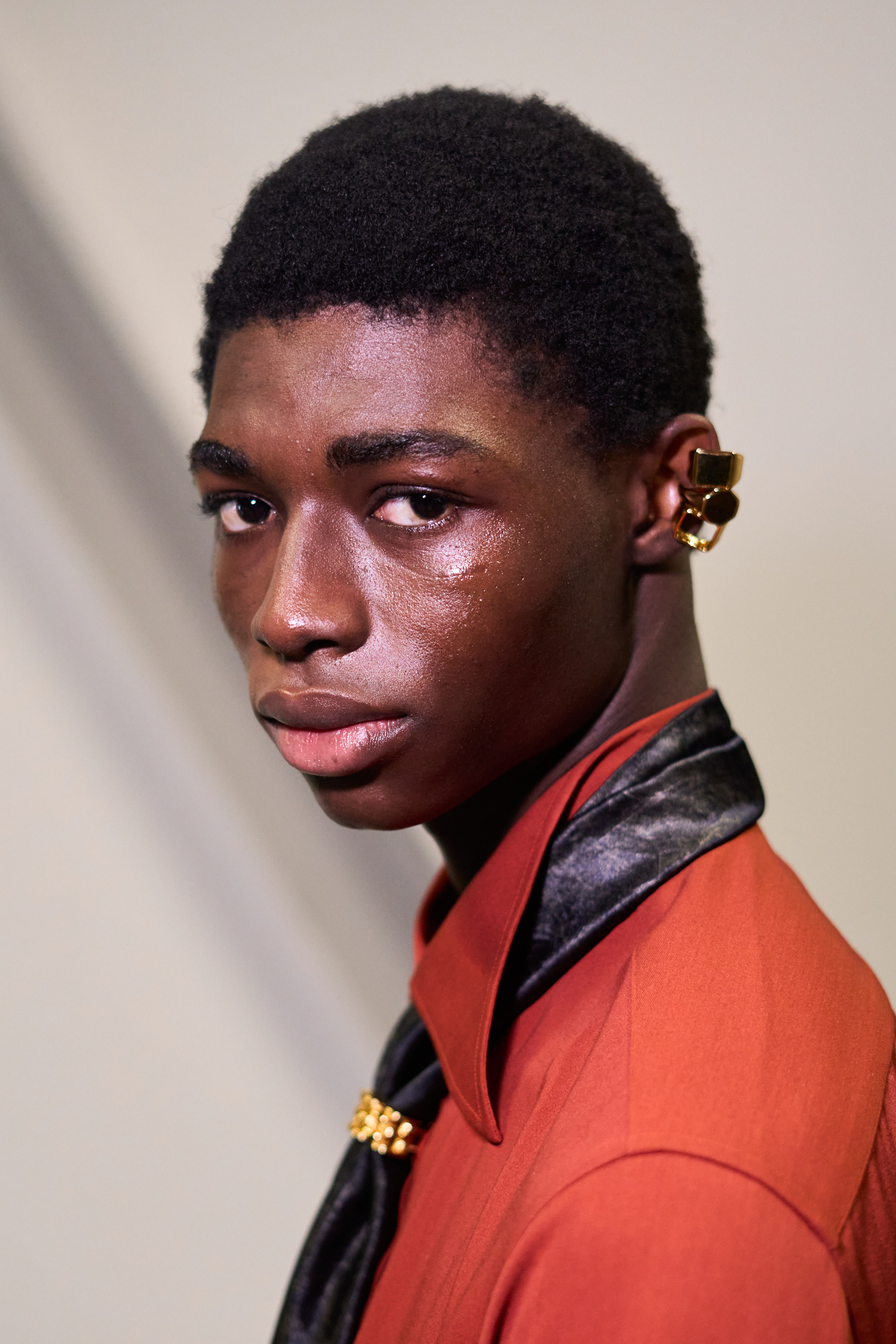 Sean Suen Fall 2024 Men’s Fashion Show Backstage