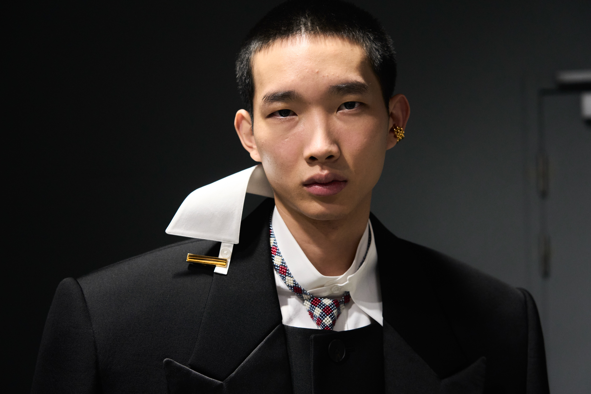 Sean Suen Fall 2024 Men’s Fashion Show Backstage