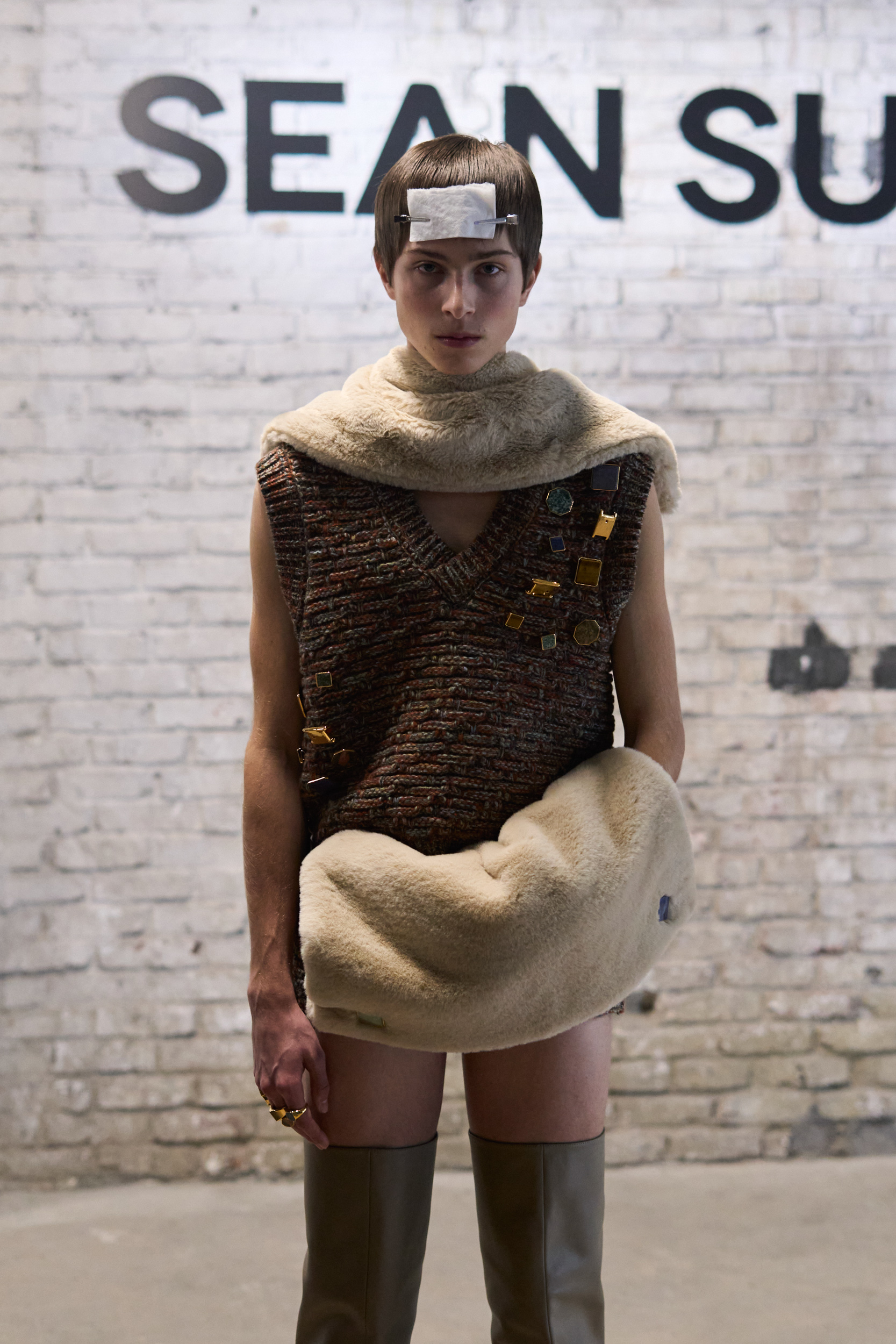 Sean Suen Fall 2024 Men’s Fashion Show Backstage