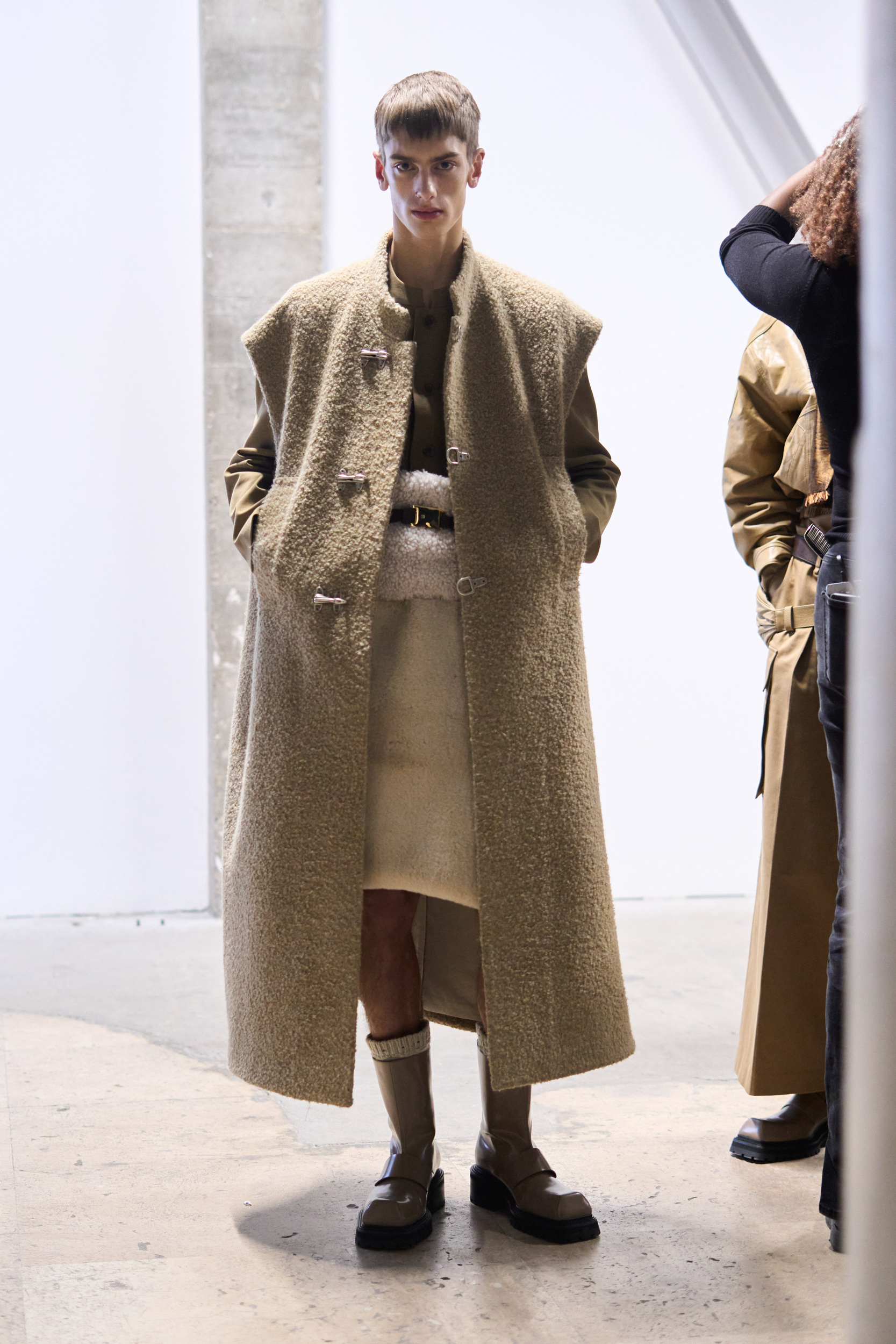 Sean Suen Fall 2024 Men’s Fashion Show Backstage