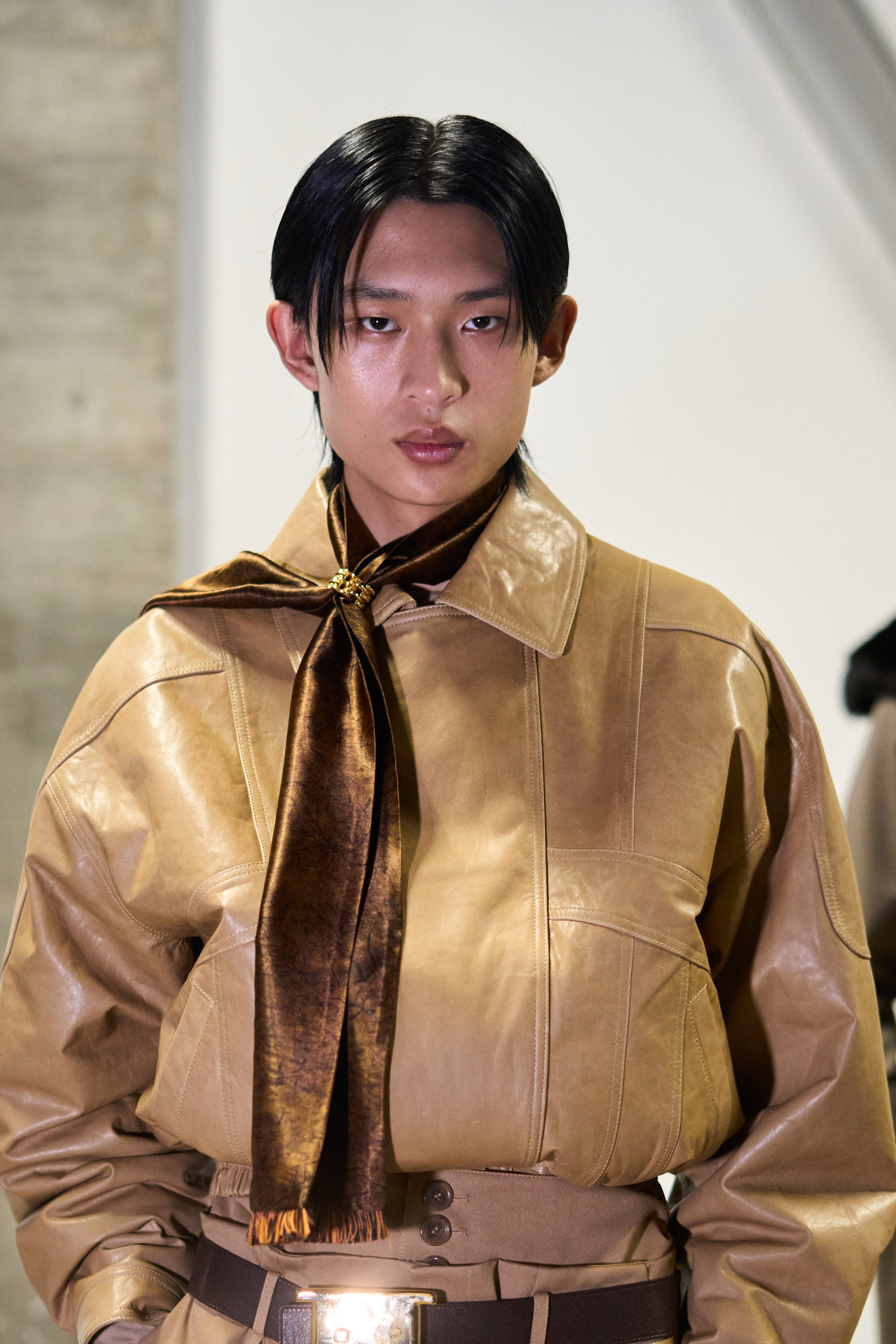 Sean Suen Fall 2024 Men’s Fashion Show Backstage