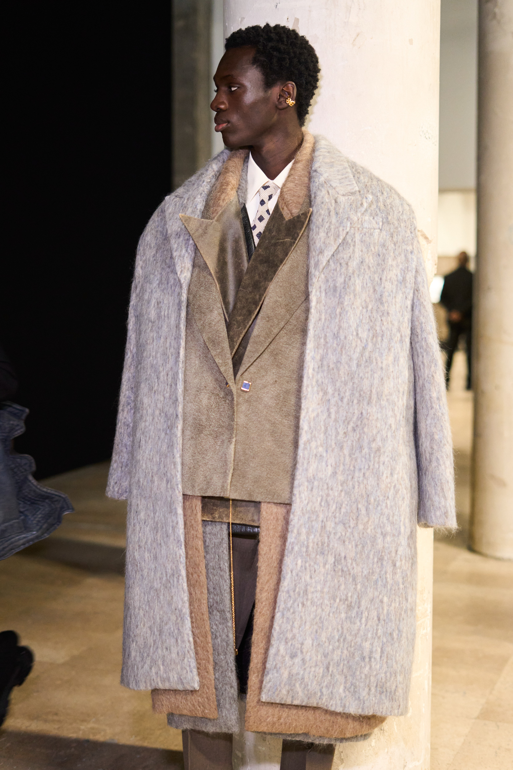 Sean Suen Fall 2024 Men’s Fashion Show Backstage