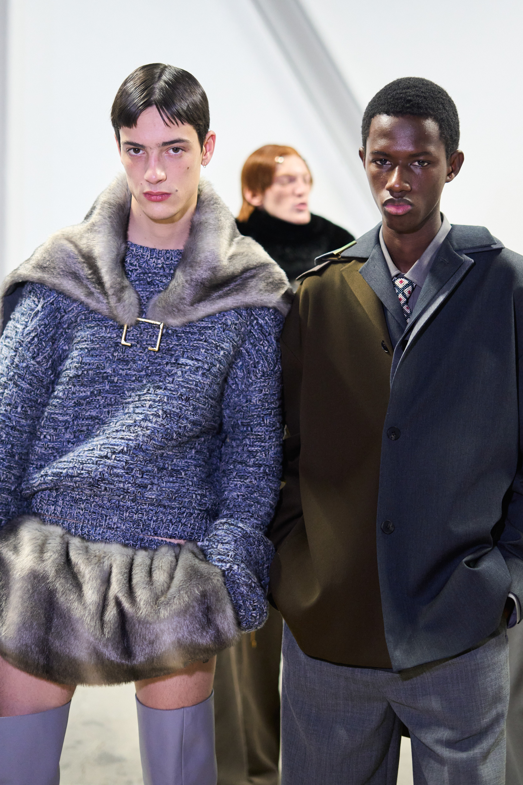 Sean Suen Fall 2024 Men’s Fashion Show Backstage