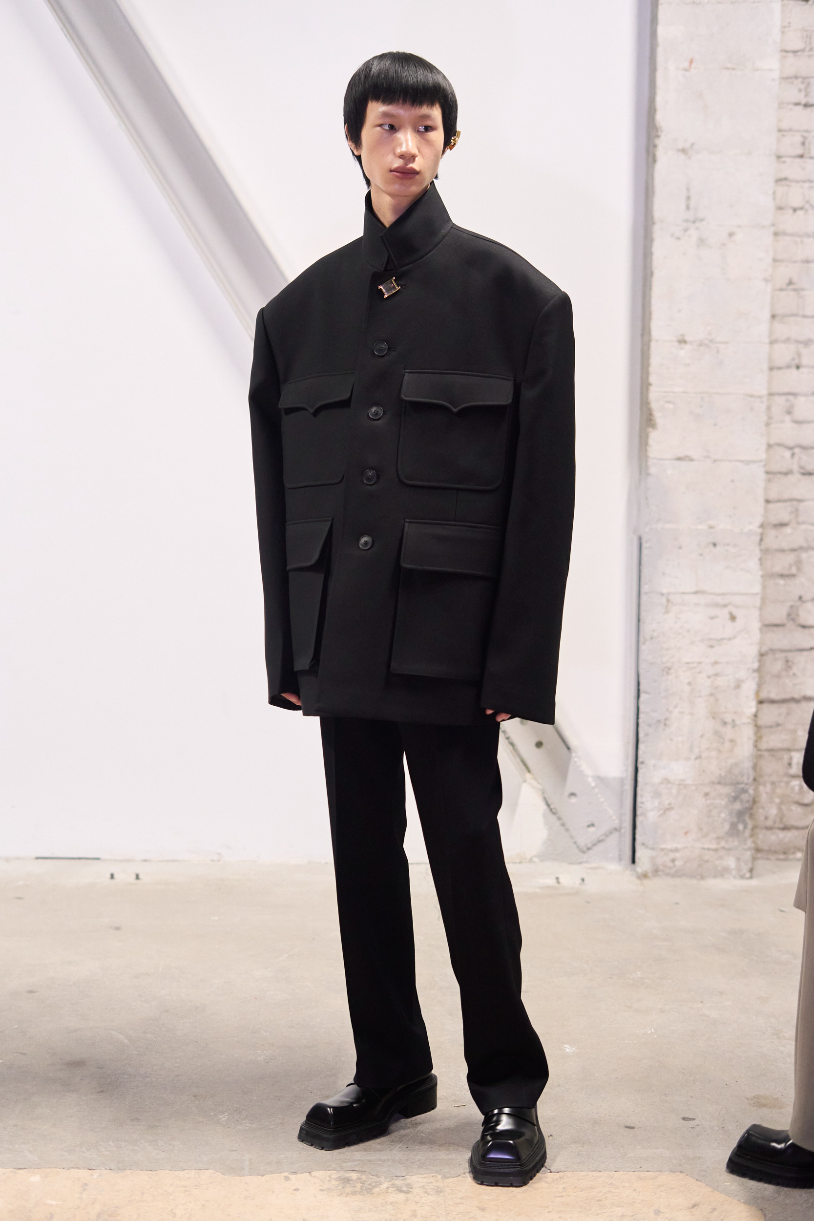 Sean Suen Fall 2024 Men’s Fashion Show Backstage