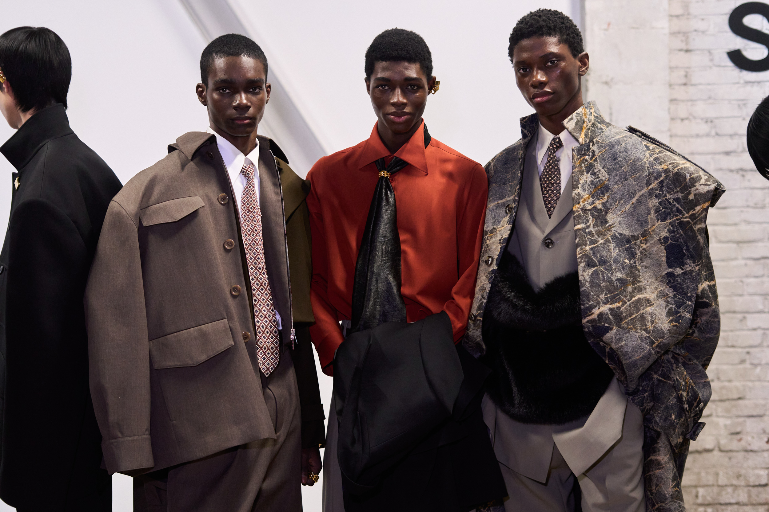 Sean Suen Fall 2024 Men’s Fashion Show Backstage