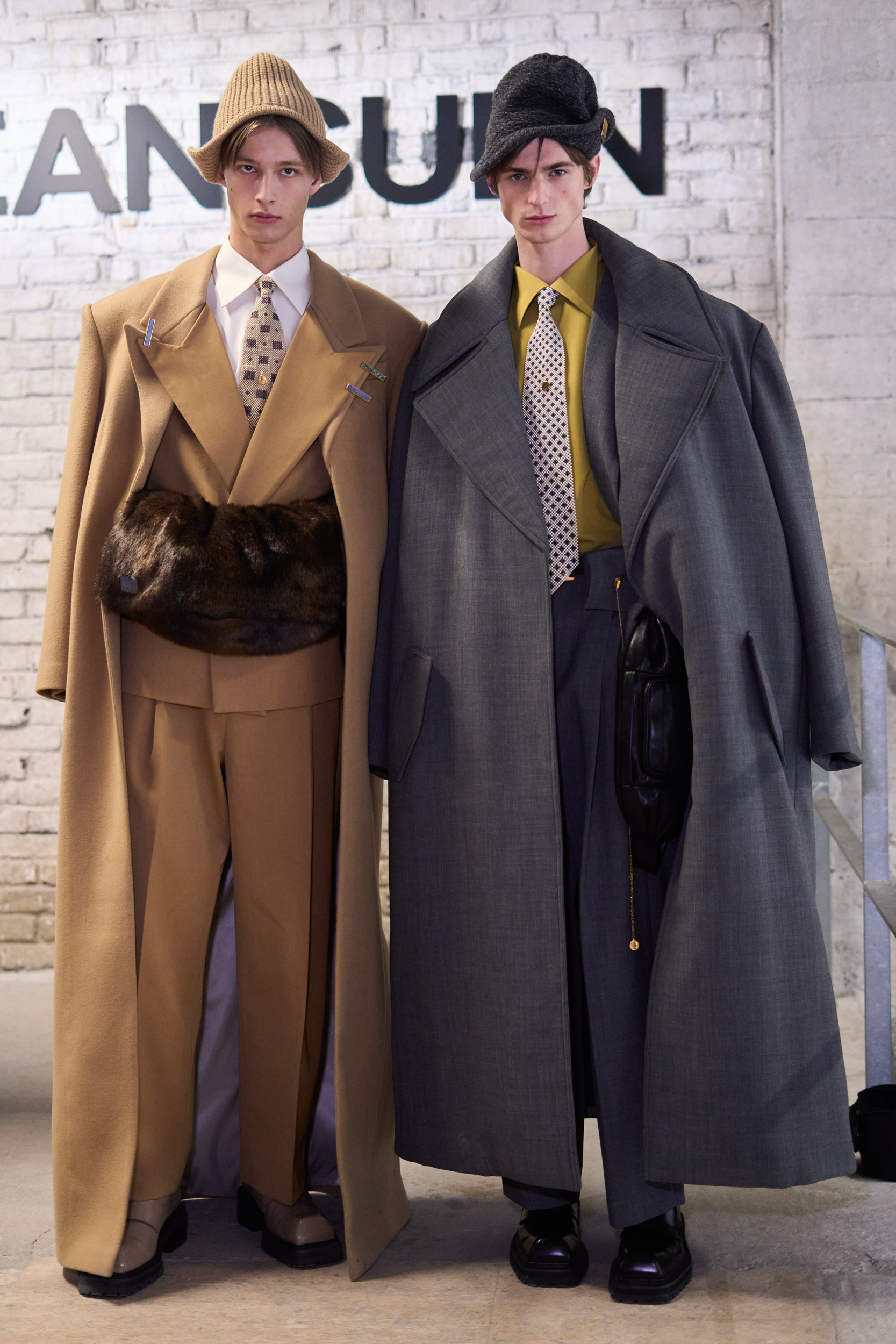 Sean Suen Fall 2024 Men’s Fashion Show Backstage