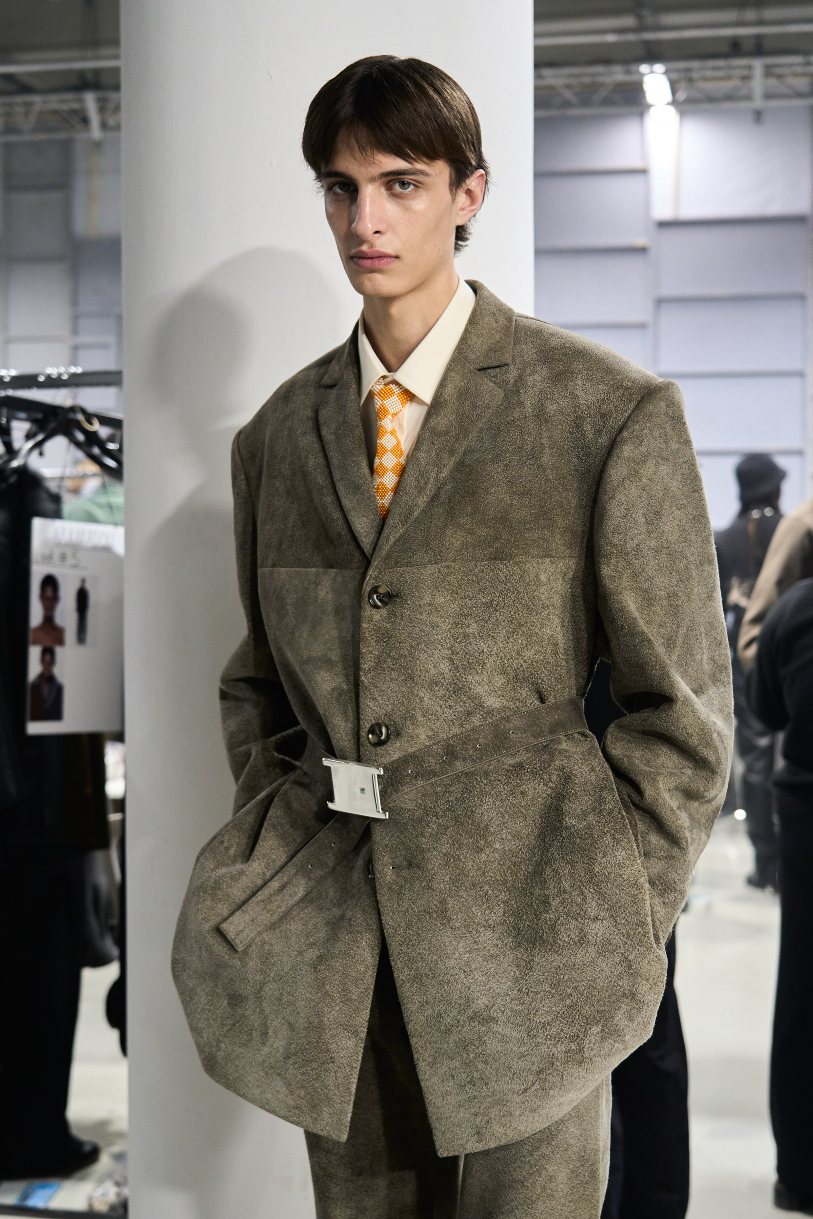 Sean Suen Fall 2024 Men’s Fashion Show Backstage