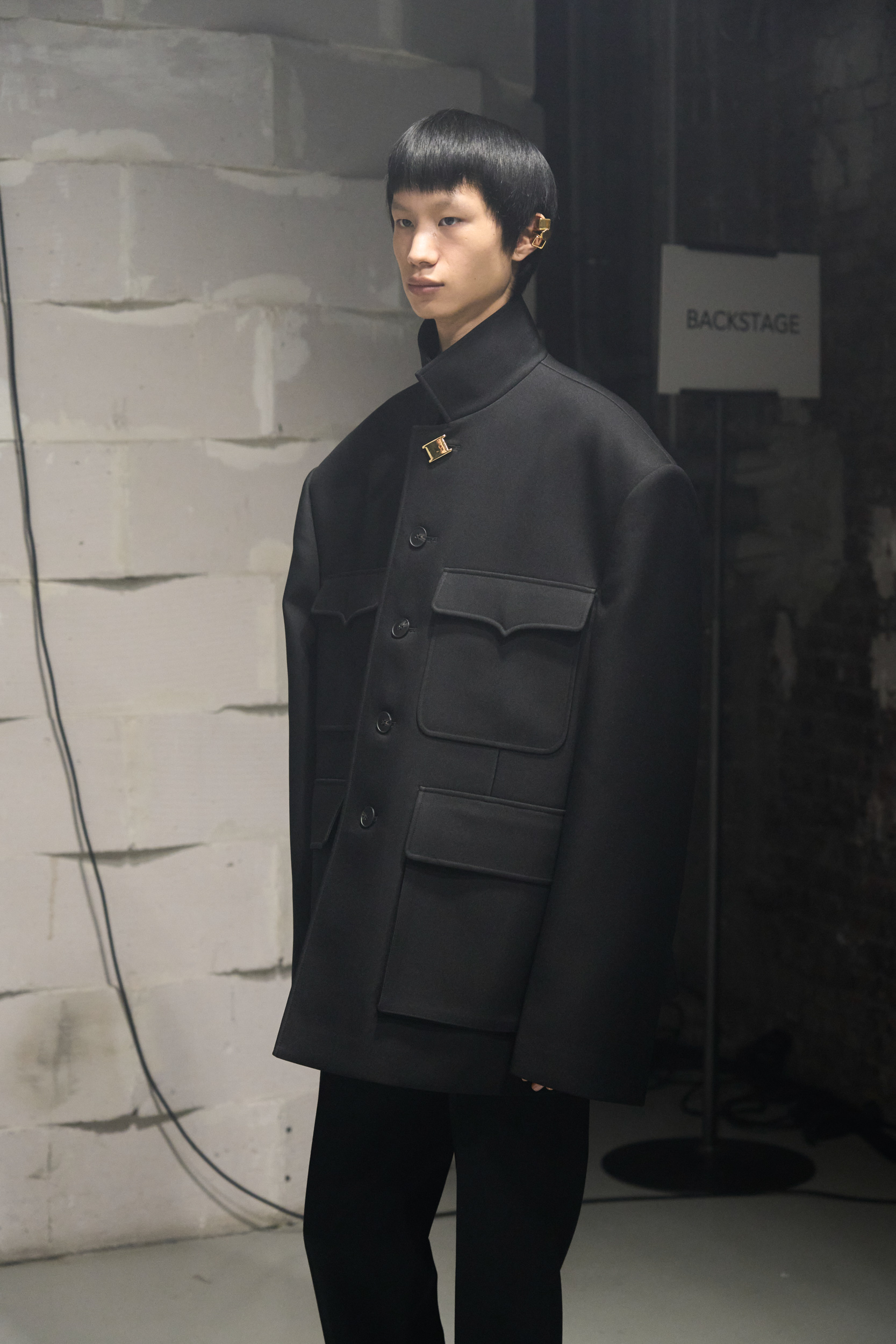 Sean Suen Fall 2024 Men’s Fashion Show Backstage