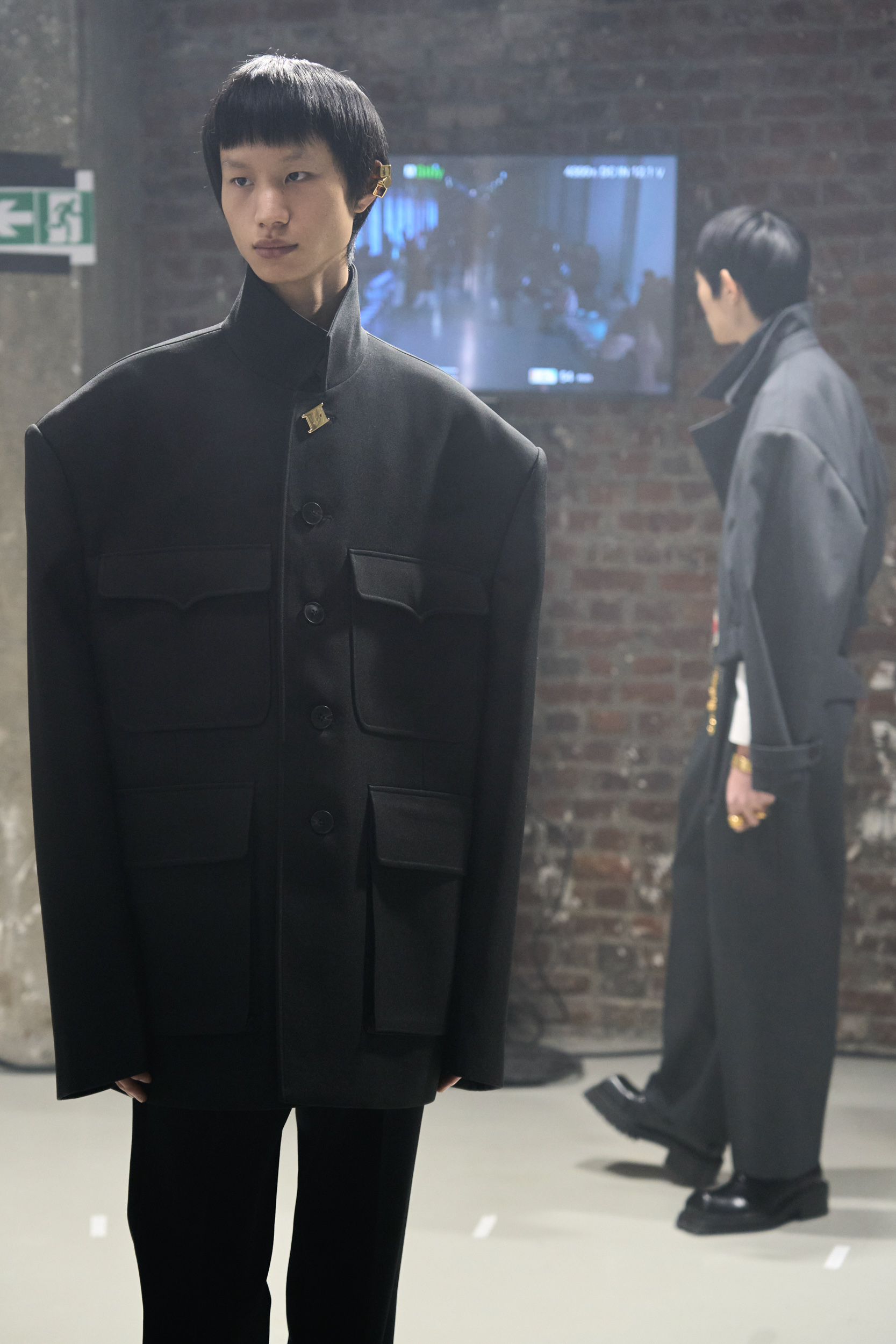 Sean Suen Fall 2024 Men’s Fashion Show Backstage