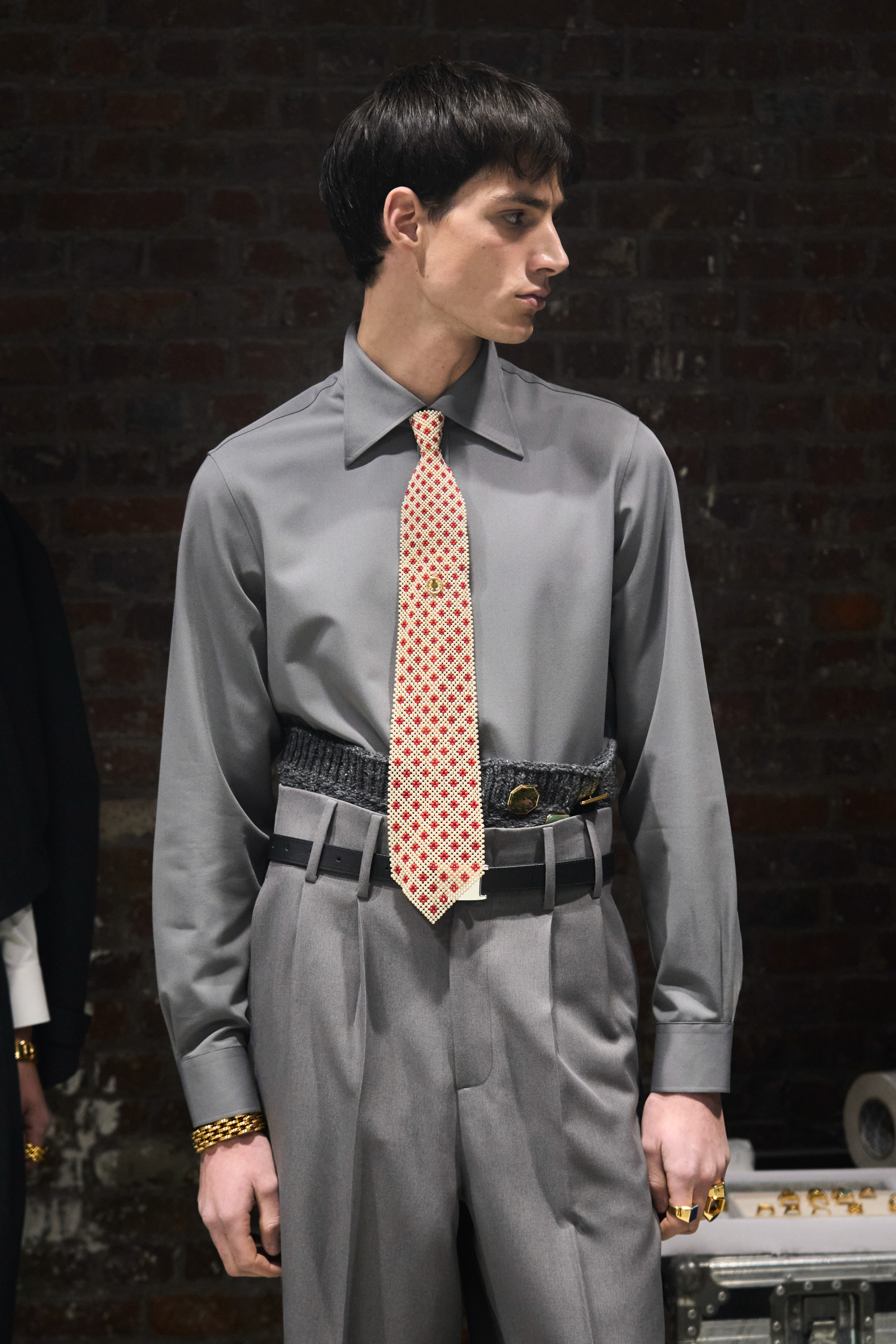 Sean Suen Fall 2024 Men’s Fashion Show Backstage