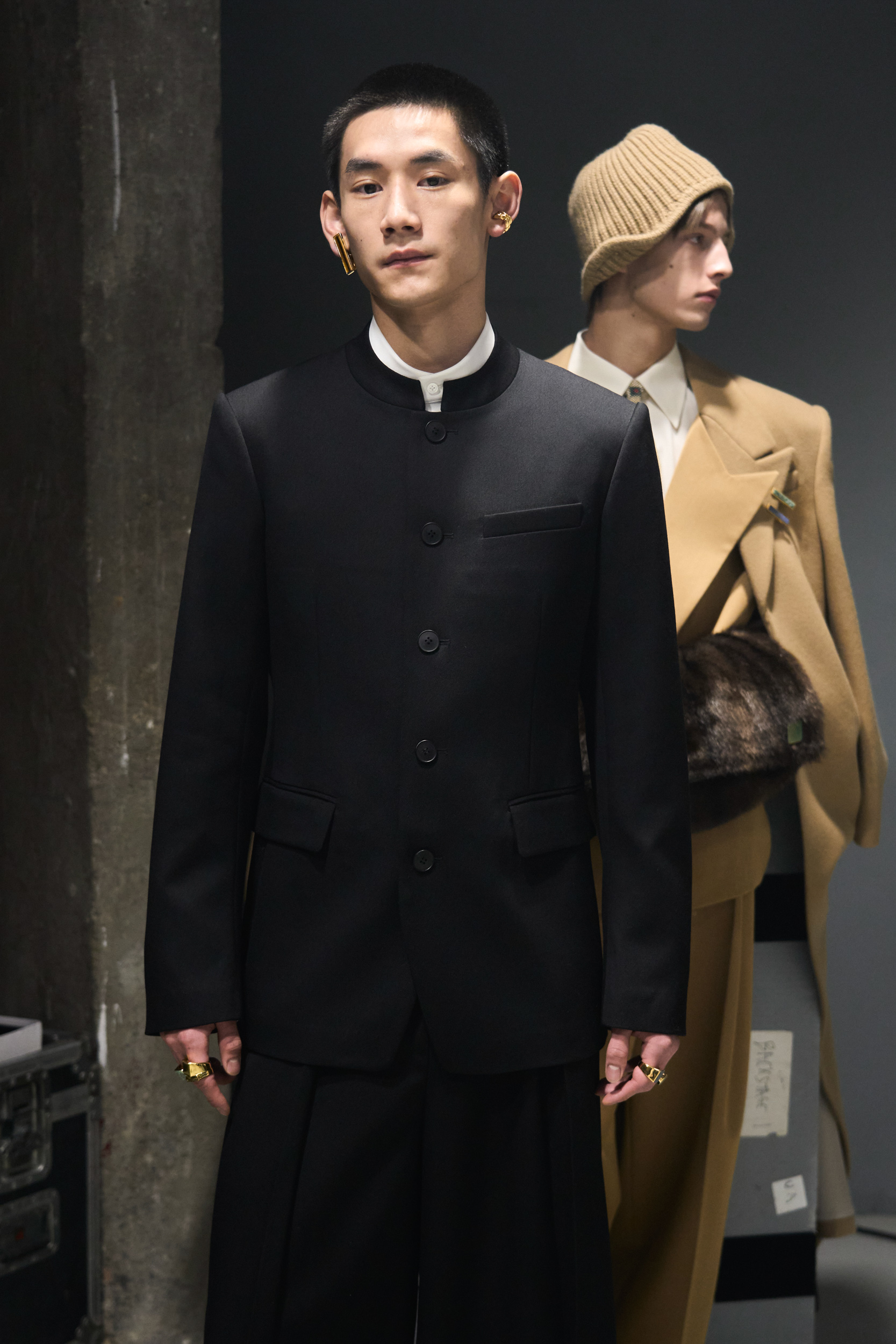 Sean Suen Fall 2024 Men’s Fashion Show Backstage