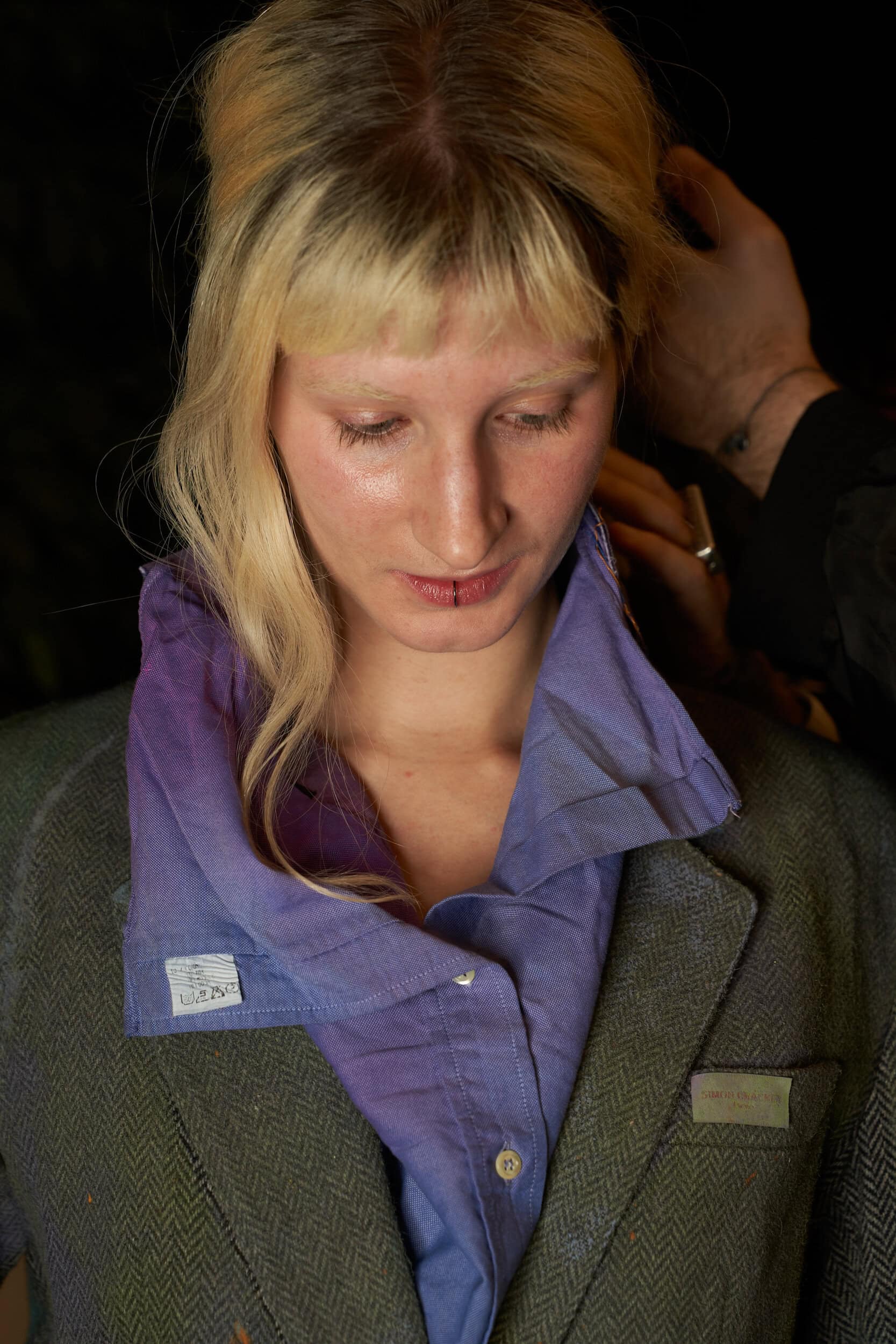 Simon Cracker Fall 2024 Men’s Fashion Show Backstage