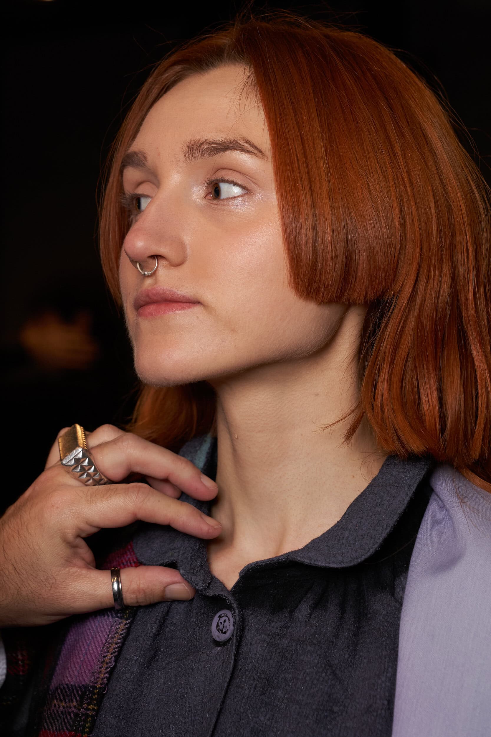 Simon Cracker Fall 2024 Men’s Fashion Show Backstage