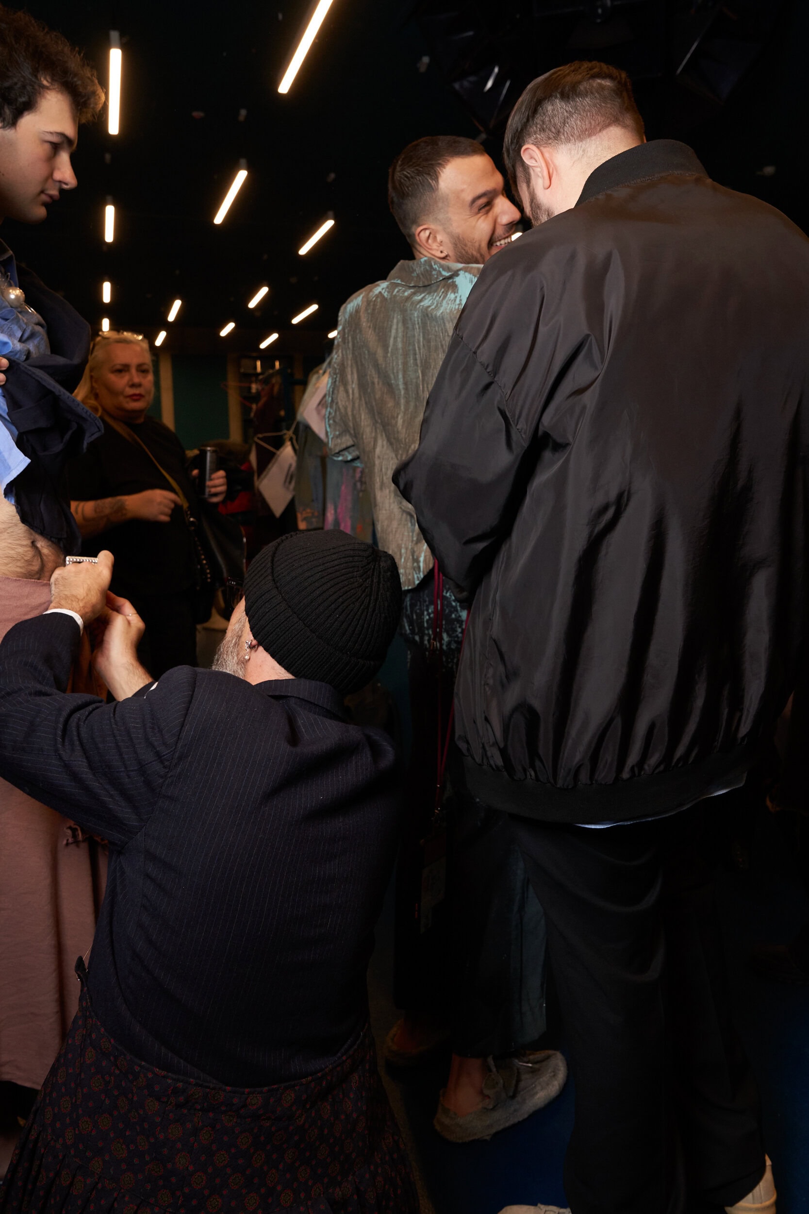 Simon Cracker Fall 2024 Men’s Fashion Show Backstage