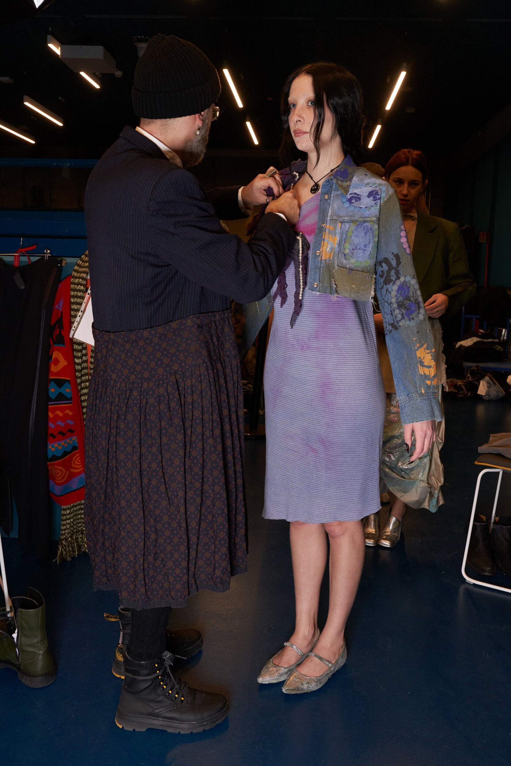 Simon Cracker Fall 2024 Men’s Fashion Show Backstage