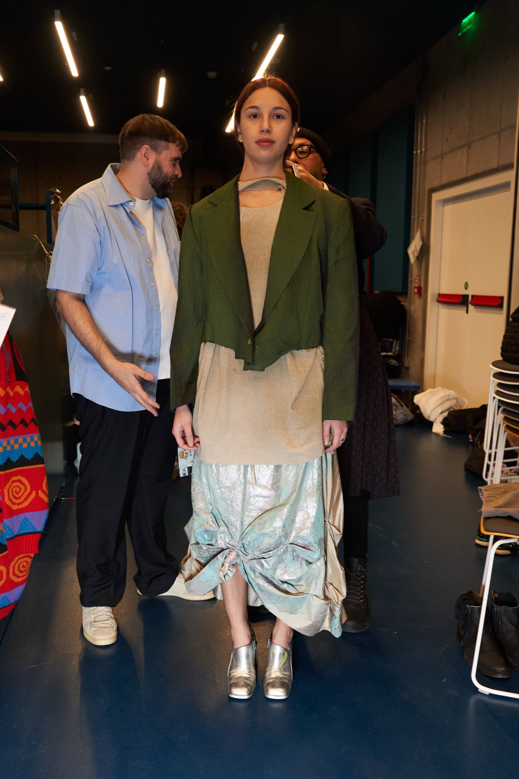 Simon Cracker Fall 2024 Men’s Fashion Show Backstage