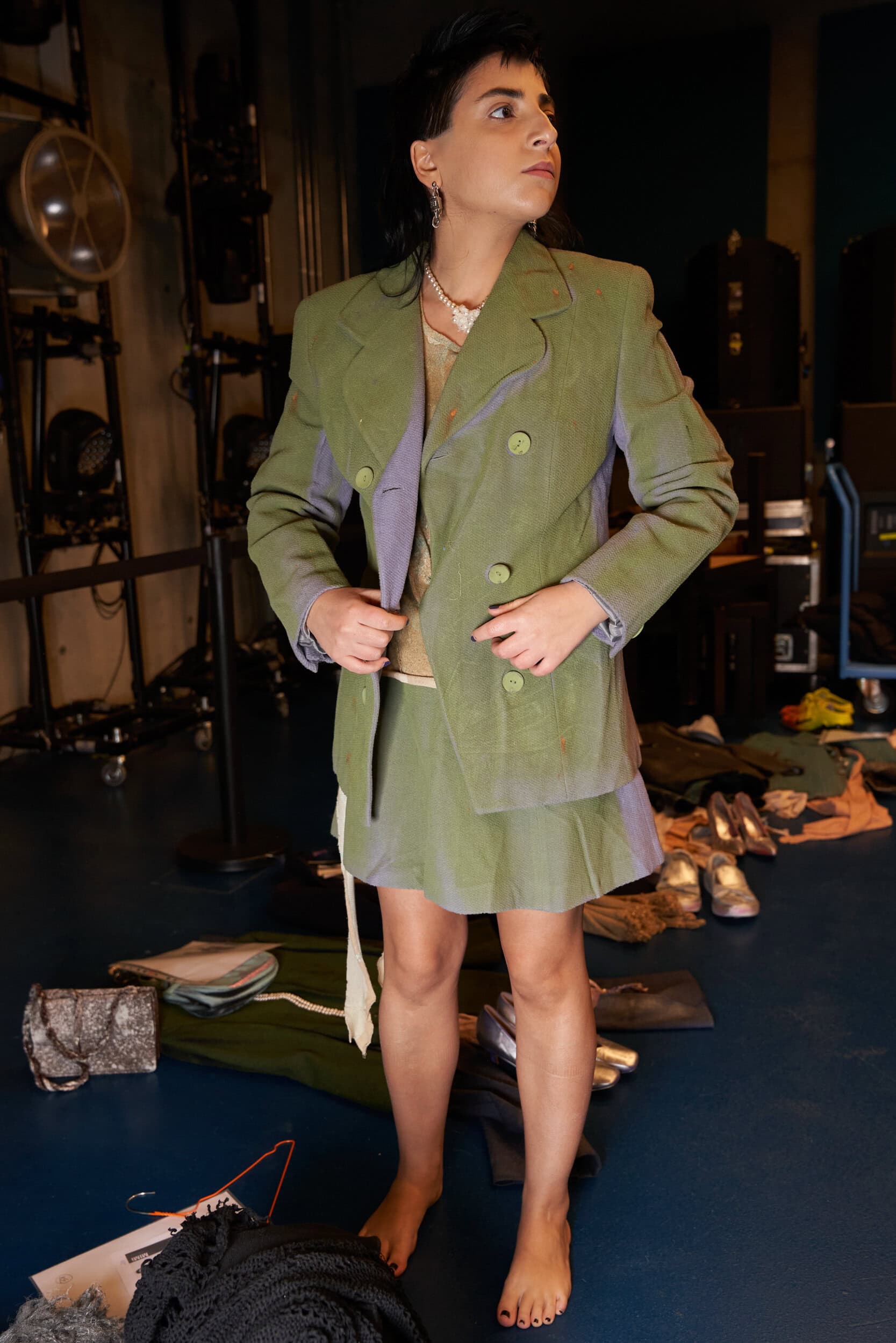 Simon Cracker Fall 2024 Men’s Fashion Show Backstage