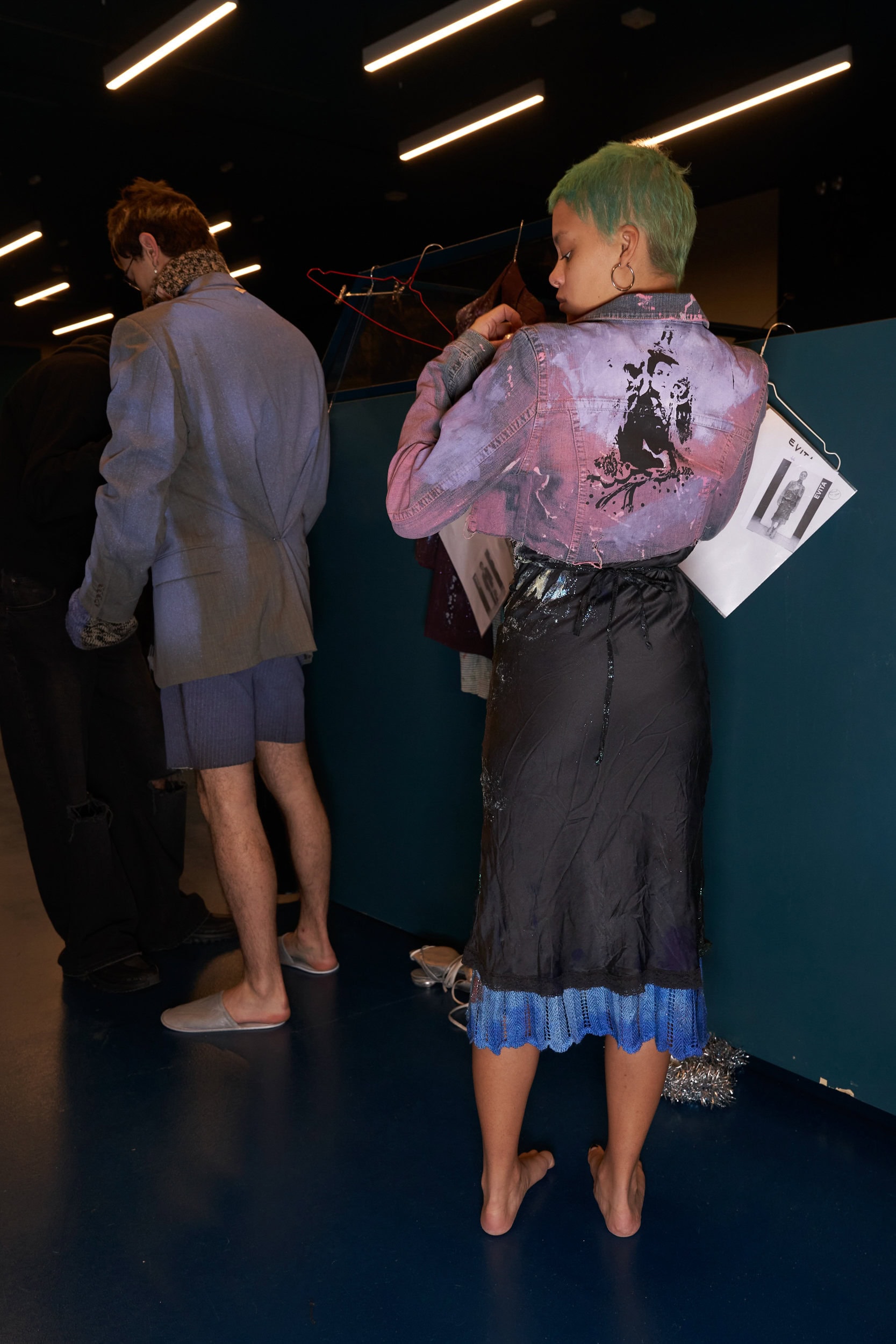 Simon Cracker Fall 2024 Men’s Fashion Show Backstage