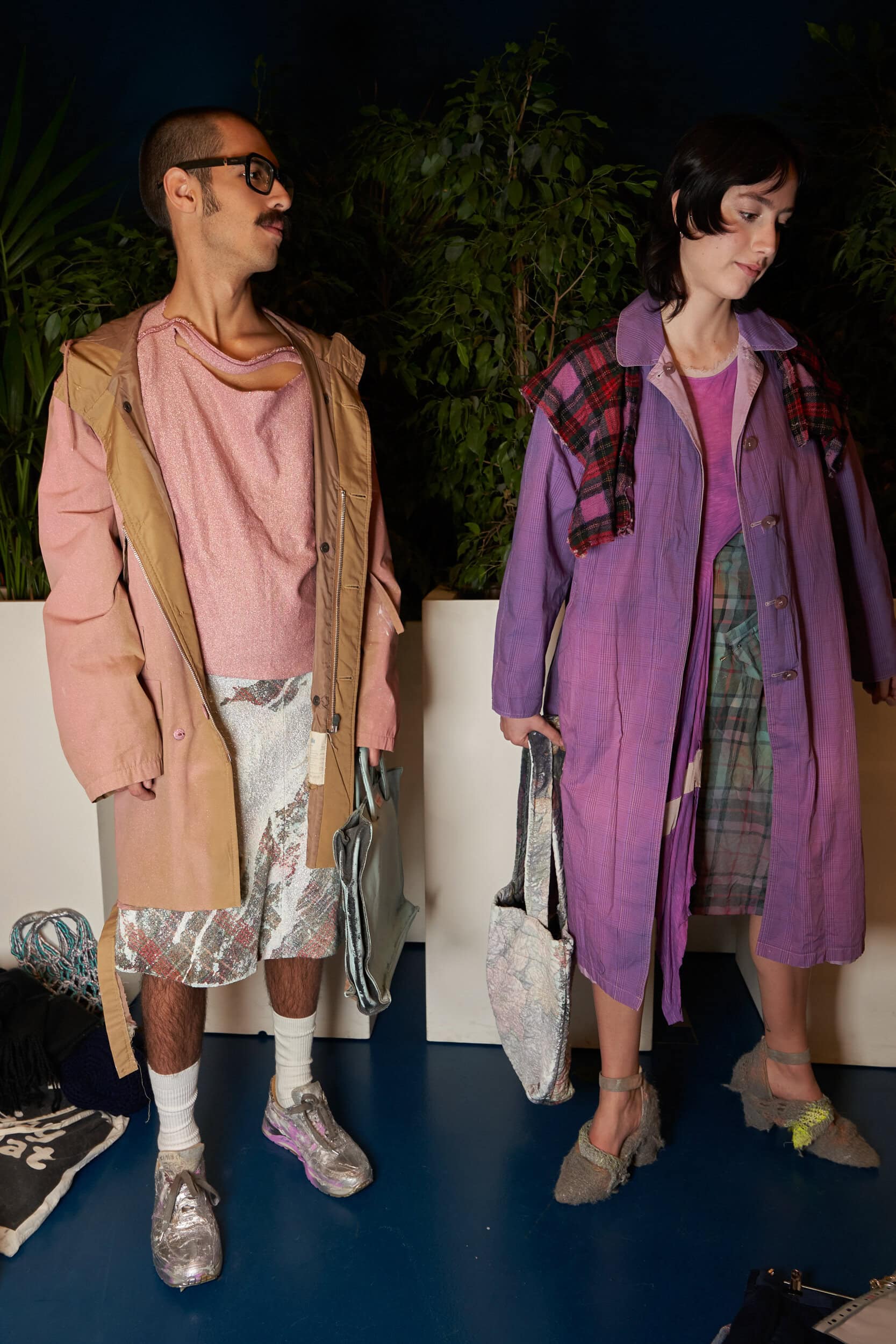 Simon Cracker Fall 2024 Men’s Fashion Show Backstage